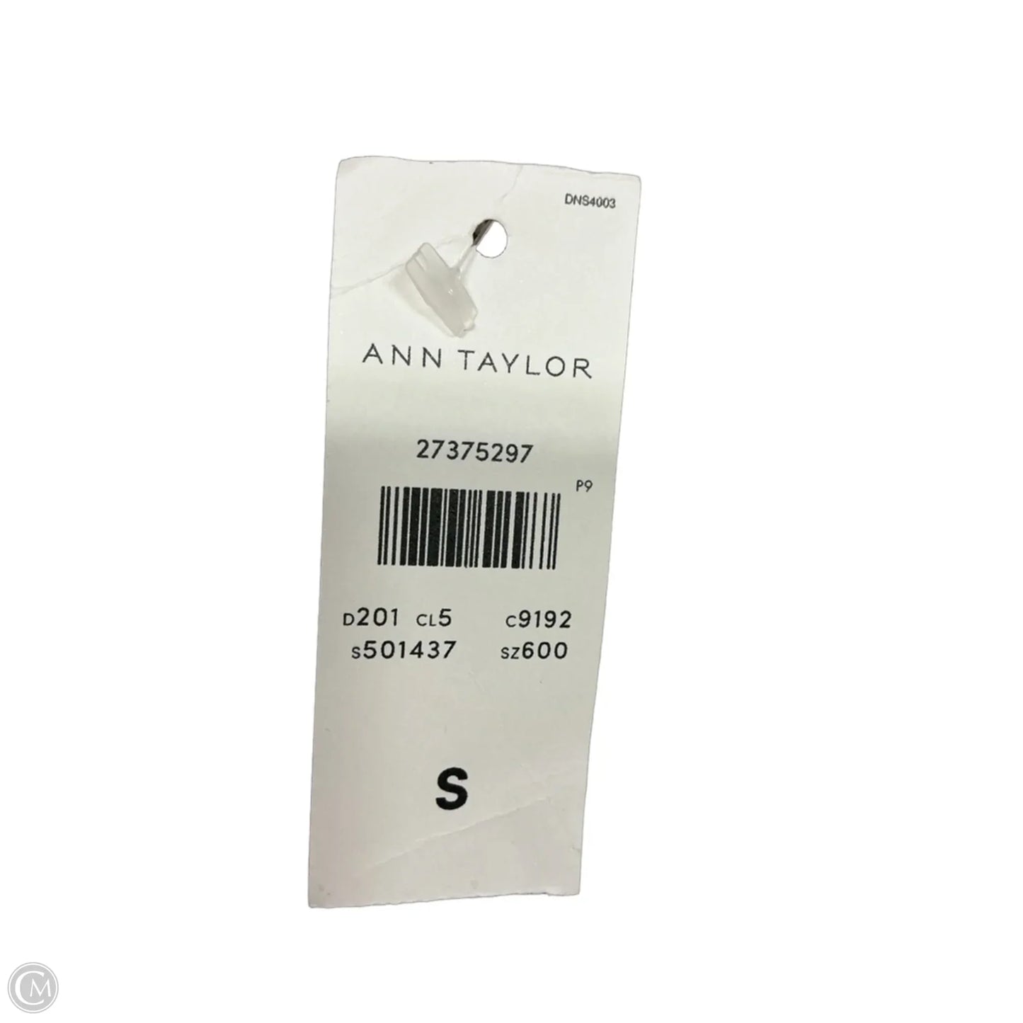 Top Short Sleeve By Ann Taylor In Snakeskin Print, Size: S
