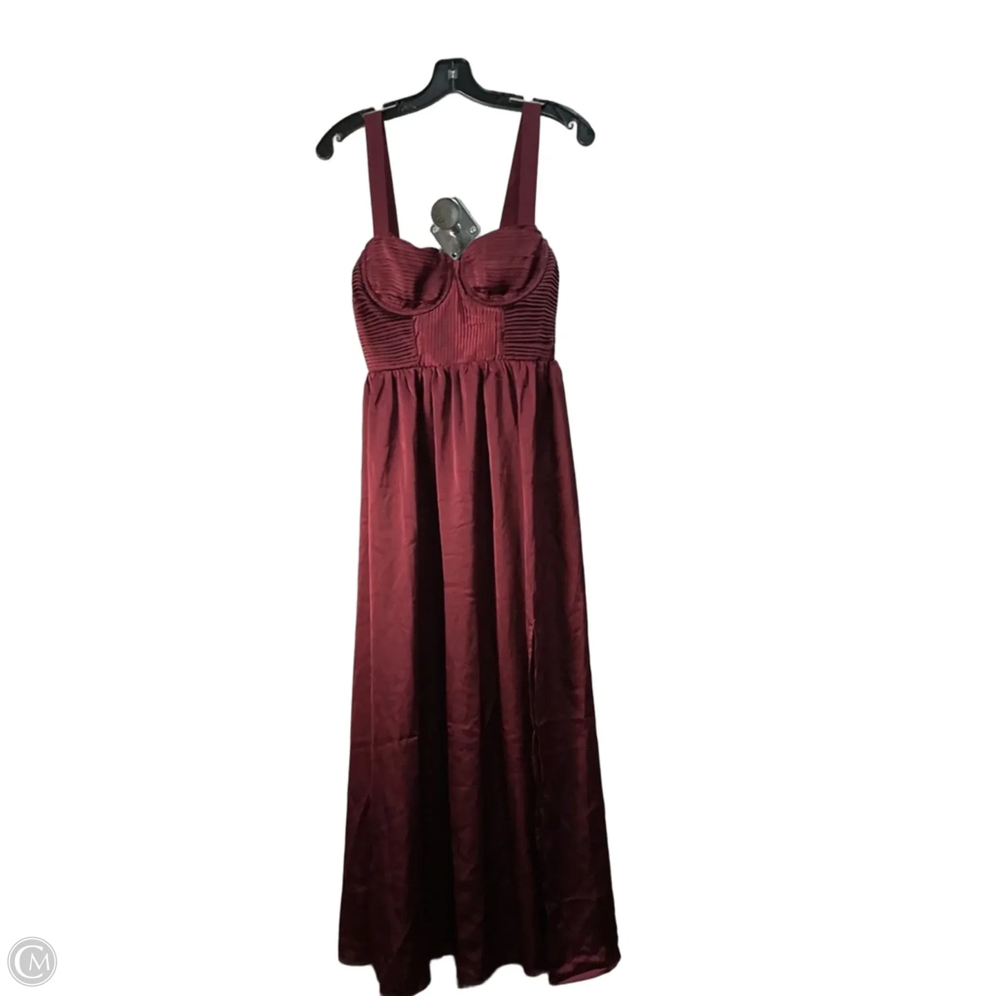Dress Party Long By Astr In Maroon, Size: S