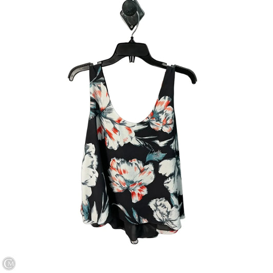 Top Sleeveless By 1.state In Blue & Orange, Size: L