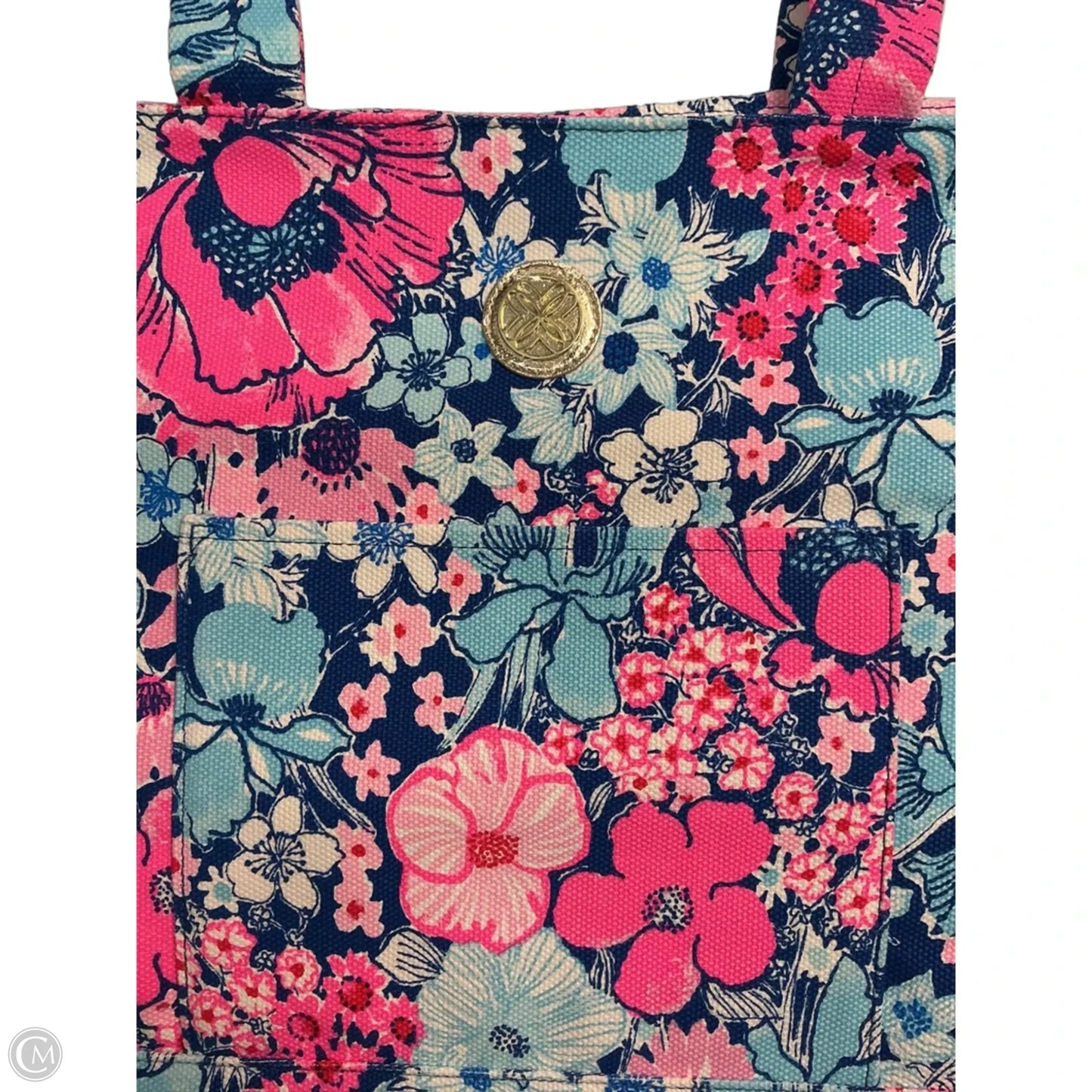 Tote Designer By Lilly Pulitzer, Size: Large
