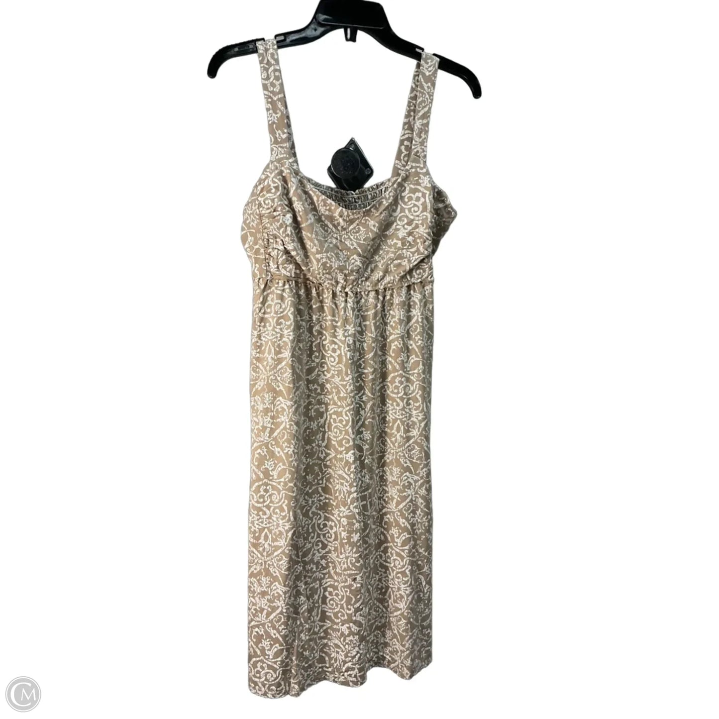 Dress Casual Short By Fresh Produce In Beige, Size: M