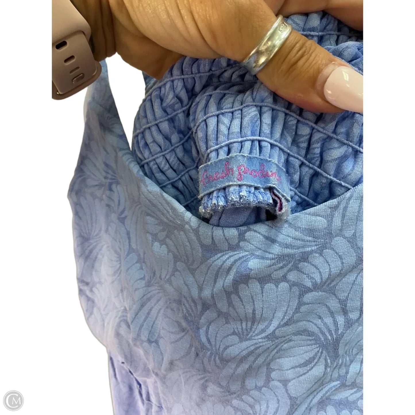 Dress Casual Midi By Fresh Produce In Blue, Size: M
