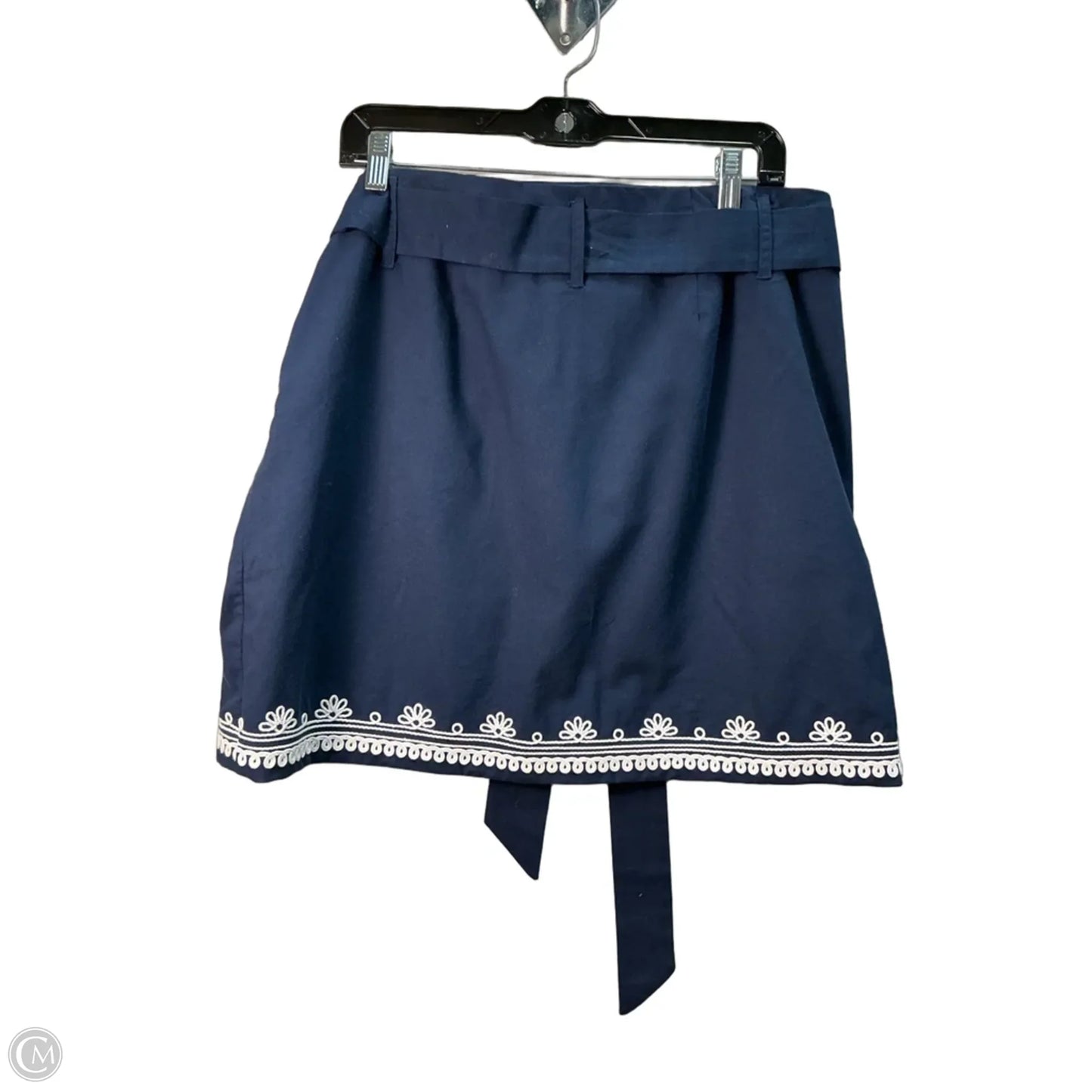 Skirt Mini & Short By Loft In Navy, Size: 14