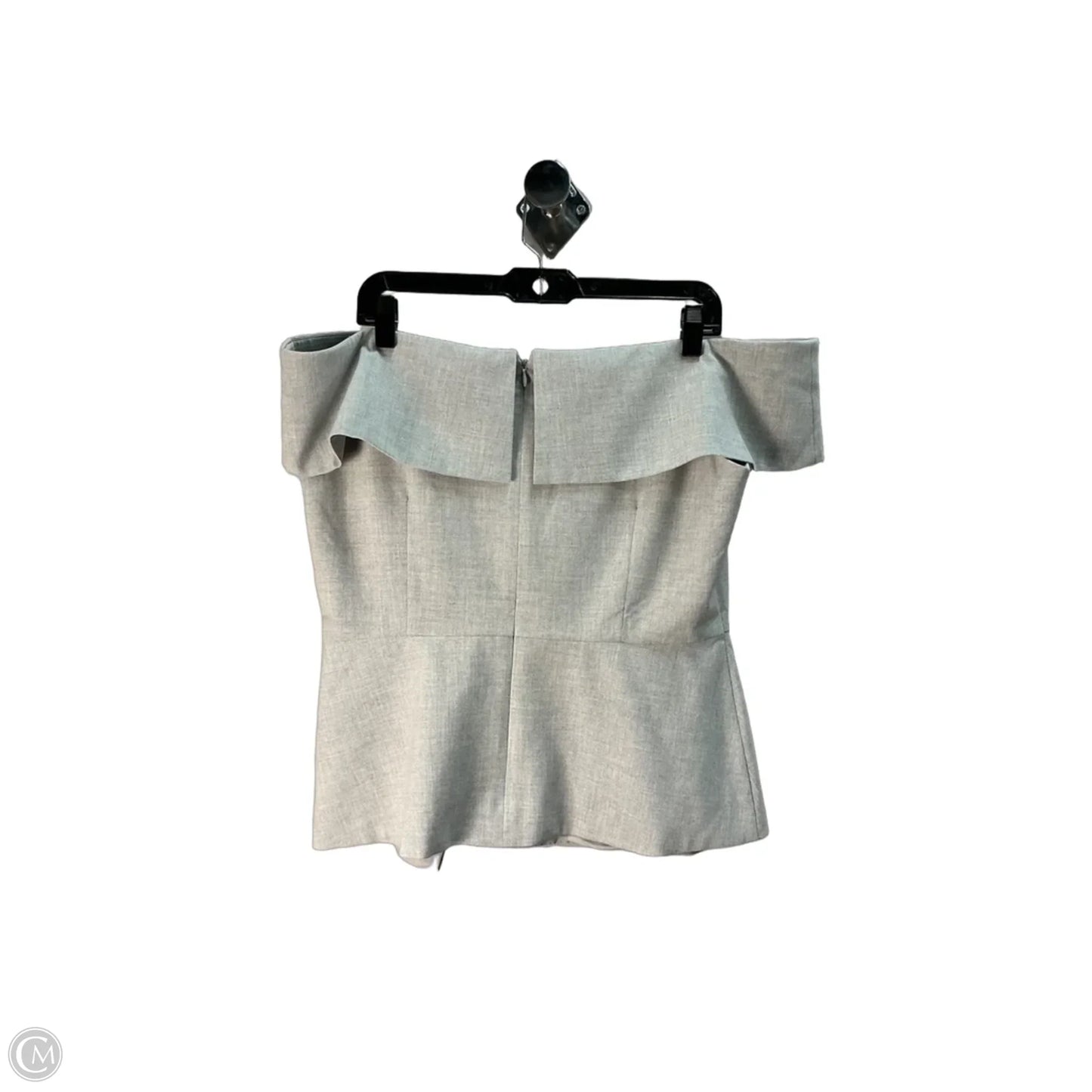 Top Sleeveless By Loft In Grey, Size: Xl