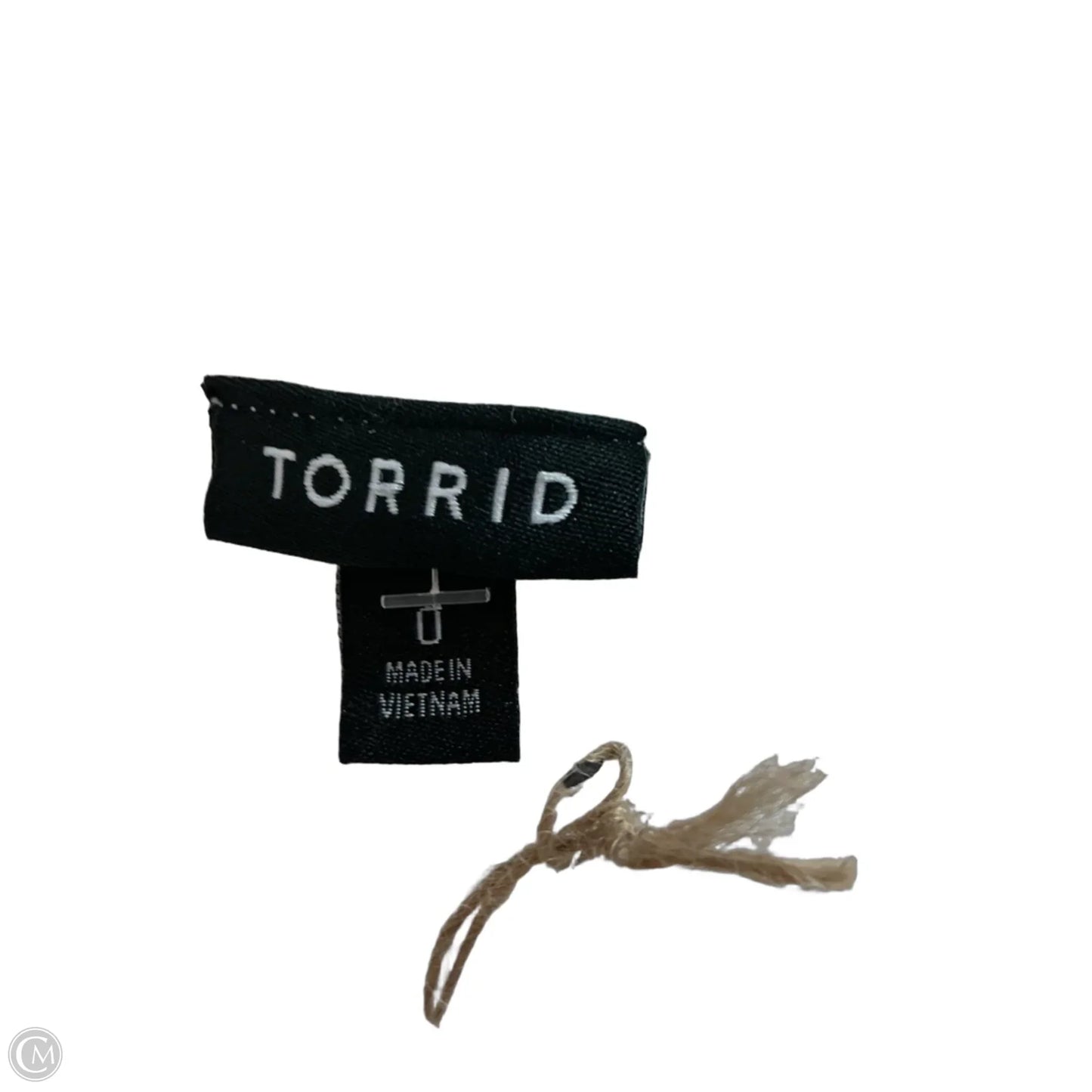 Top Sleeveless By Torrid In White, Size: L