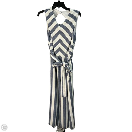 Jumpsuit By Maggy London In Striped Pattern, Size: M