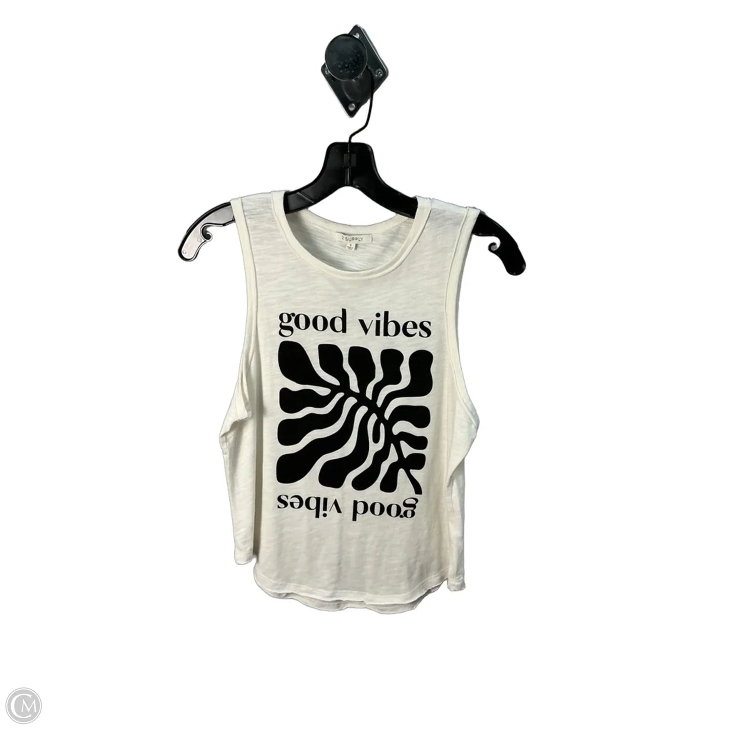 Top Sleeveless Basic By Z Supply In White, Size: S