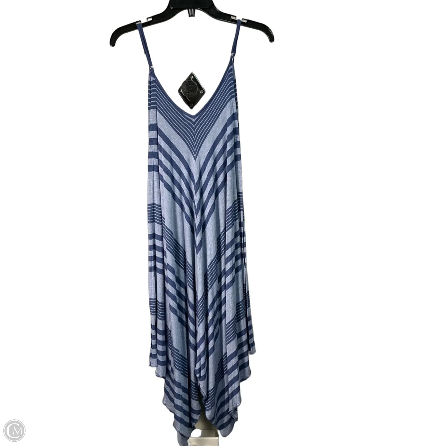 Dress Casual Maxi By Christian Siriano In Blue, Size: S
