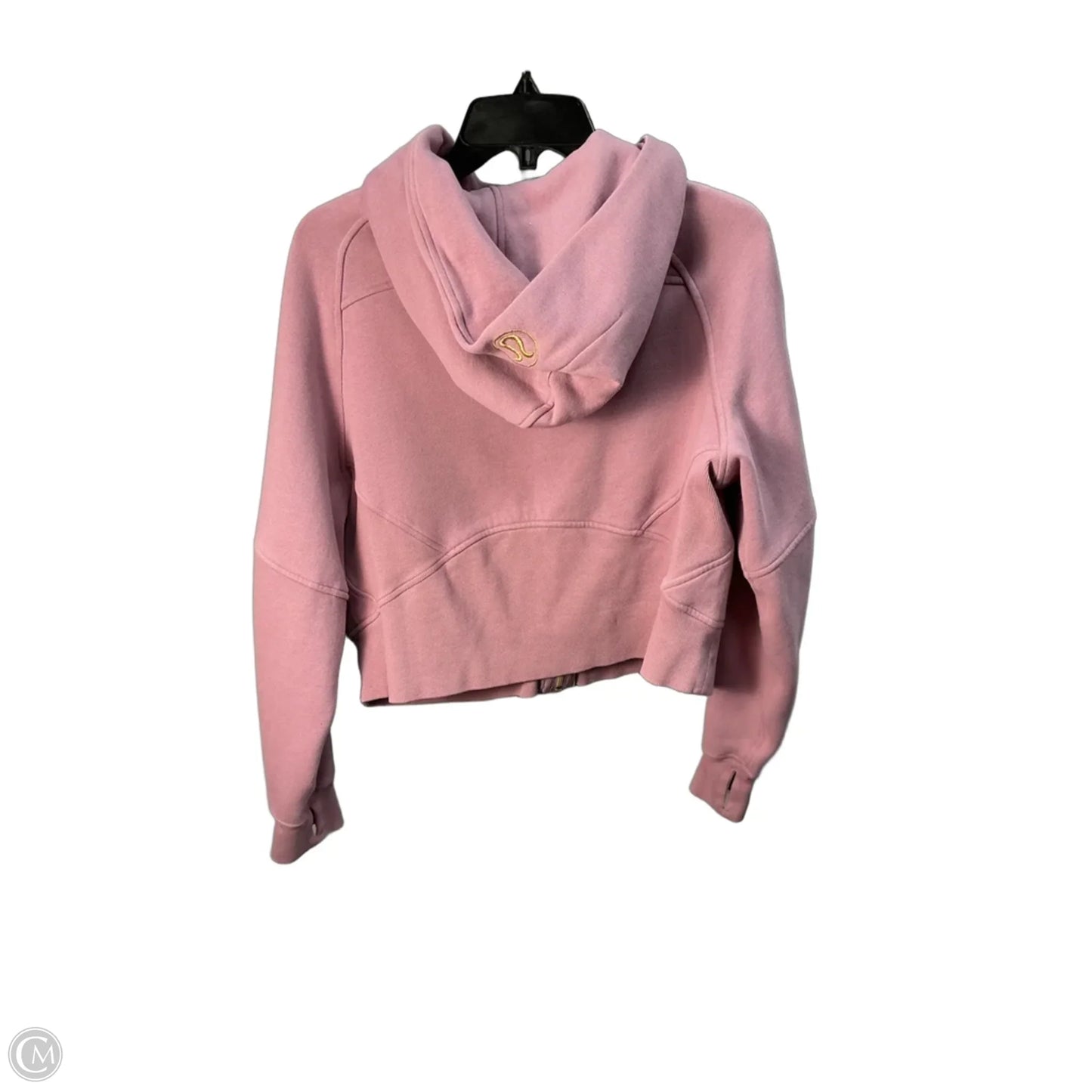 Sweatshirt Hoodie By Lululemon In Pink, Size: S