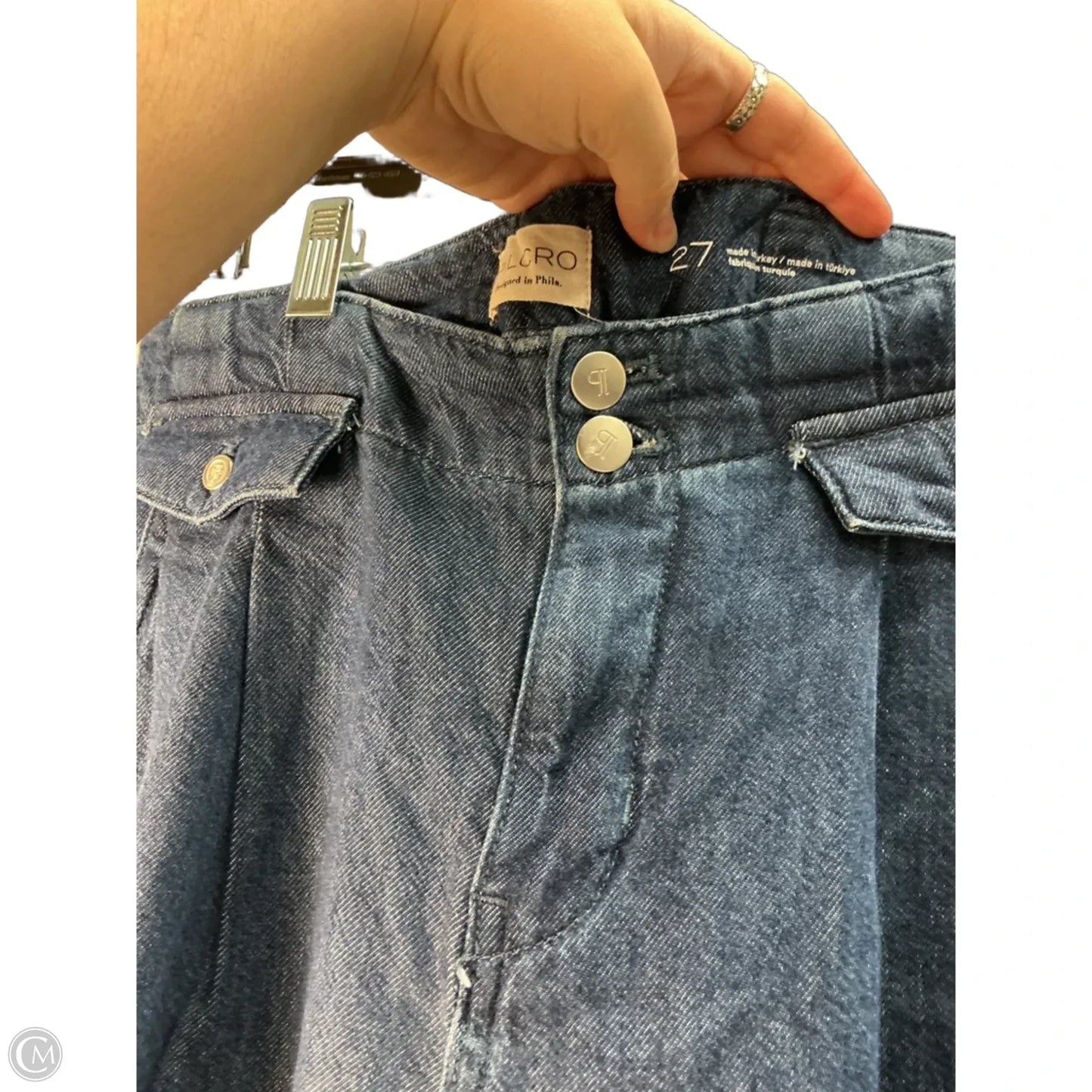 Jeans Wide Leg By Pilcro In Blue Denim, Size: 4