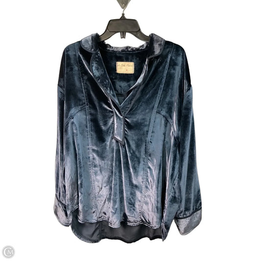 Top Long Sleeve By We The Free In Blue, Size: M