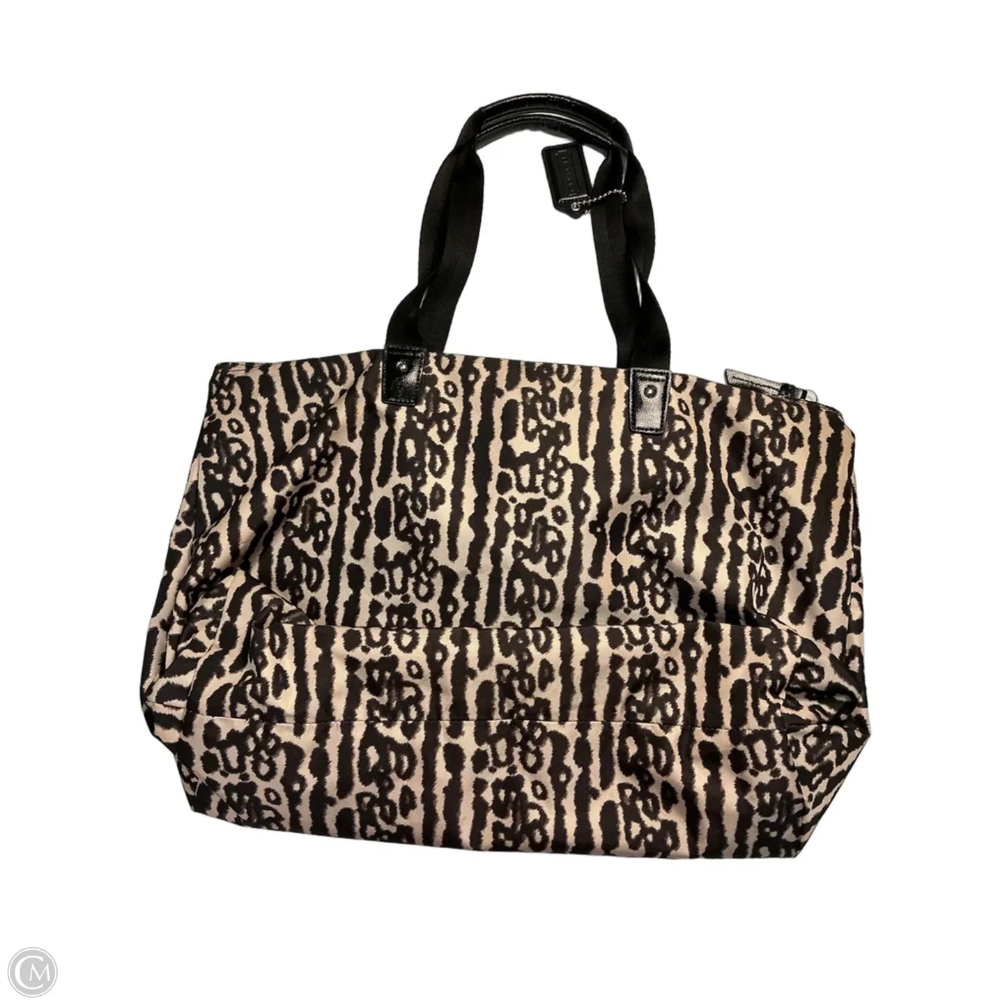 Tote Designer By Coach, Size: Medium