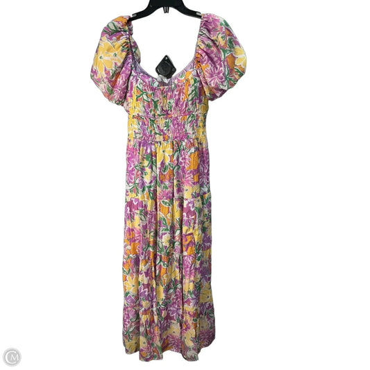 Dress Party Midi By Astr In Multi-colored, Size: S