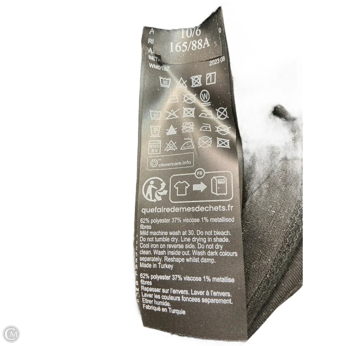 Top Long Sleeve Designer By All Saints In Black, Size: S