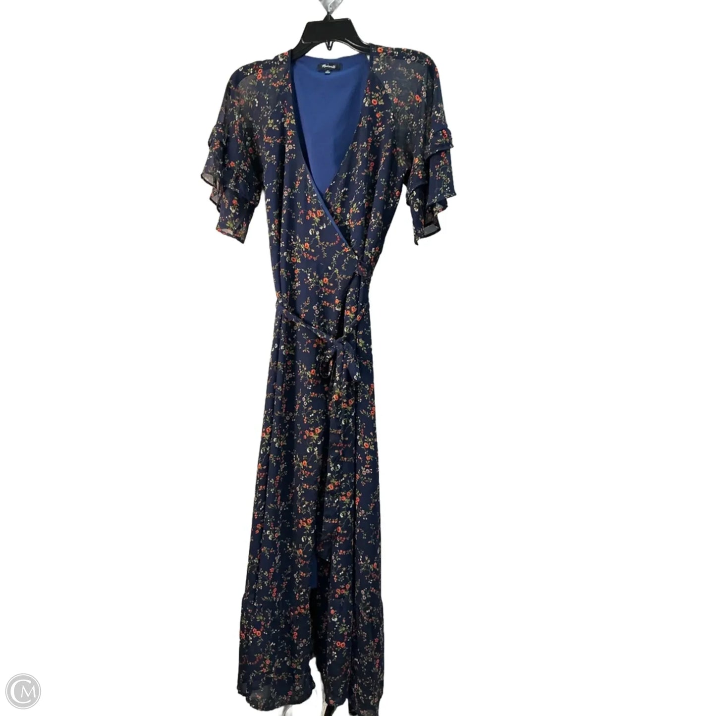 Dress Casual Maxi By Madewell In Blue, Size: Xs