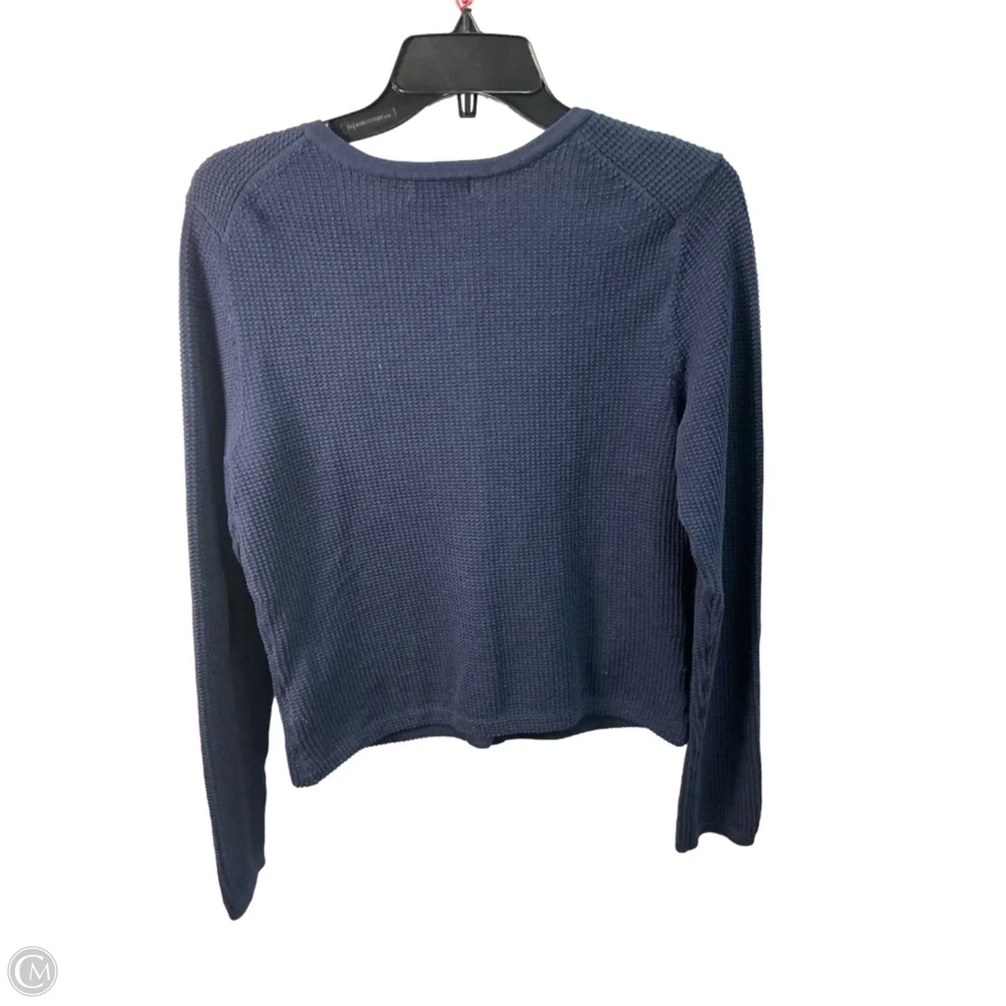 Top Long Sleeve Designer By Lilly Pulitzer In Navy, Size: S