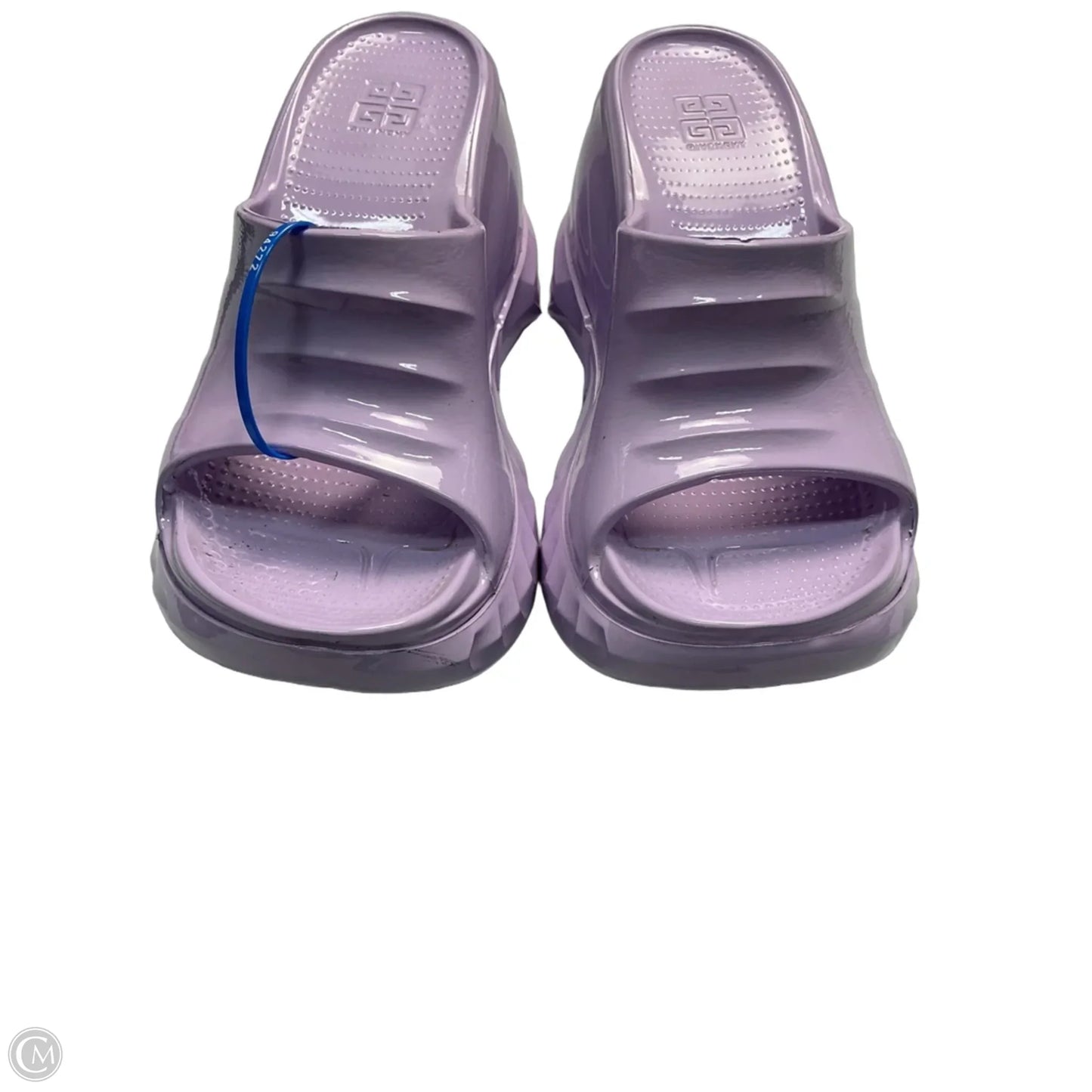 Sandals Luxury Designer By Givenchy In Purple, Size: 7