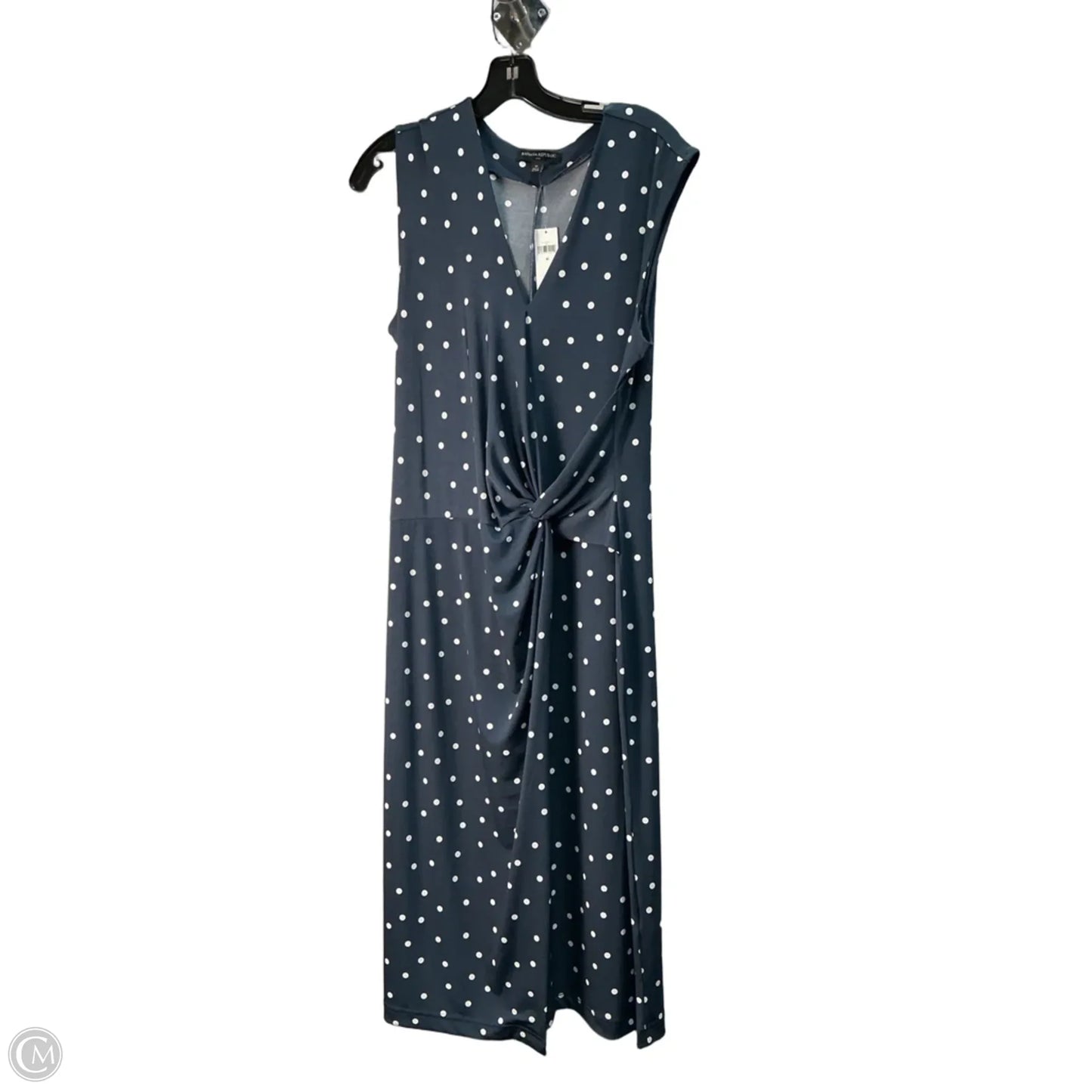 Dress Casual Maxi By Banana Republic In Navy, Size: M