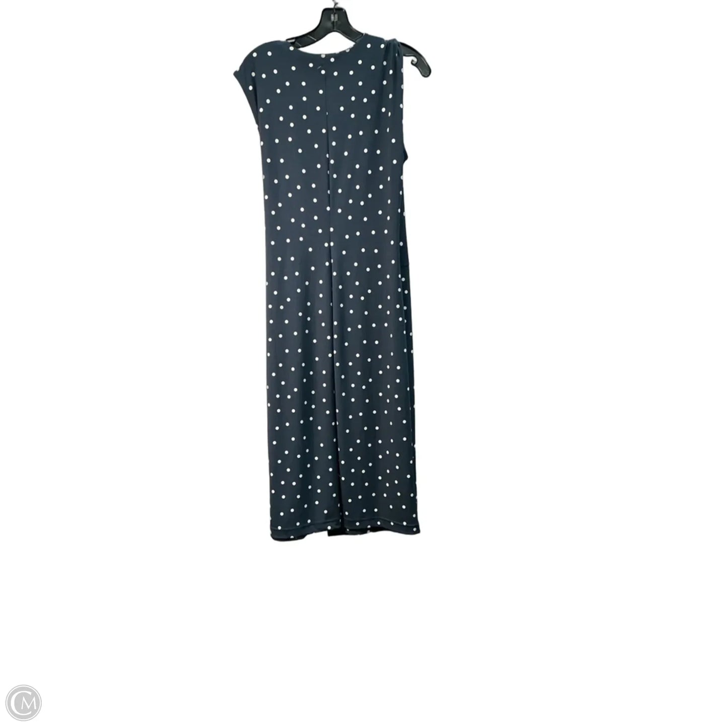 Dress Casual Maxi By Banana Republic In Navy, Size: M