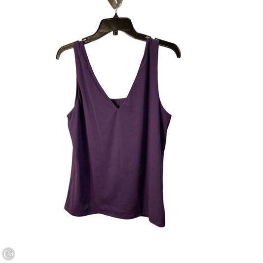 Top Sleeveless By White House Black Market In Purple, Size: Xl