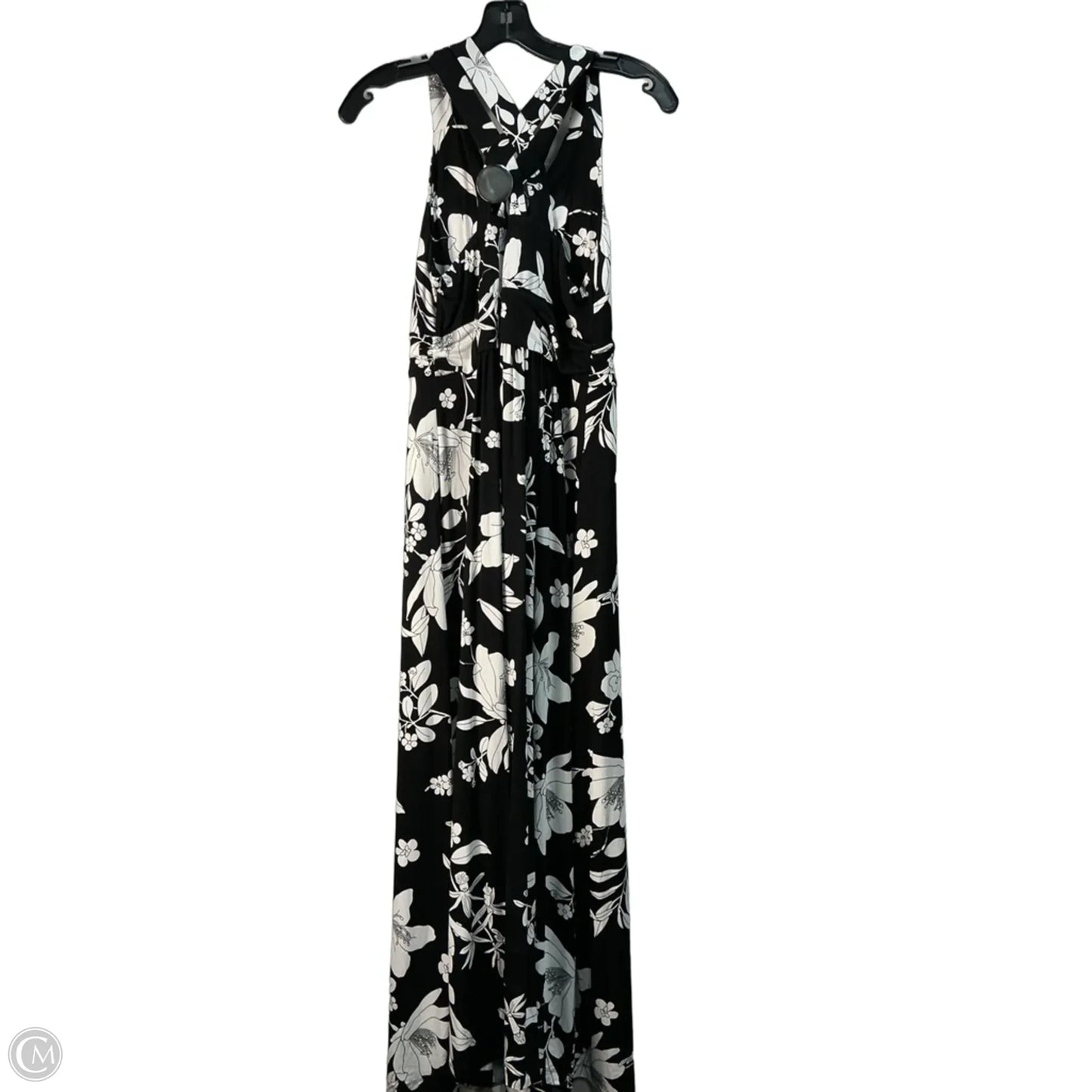 Dress Casual Maxi By Soma In Black & White, Size: M