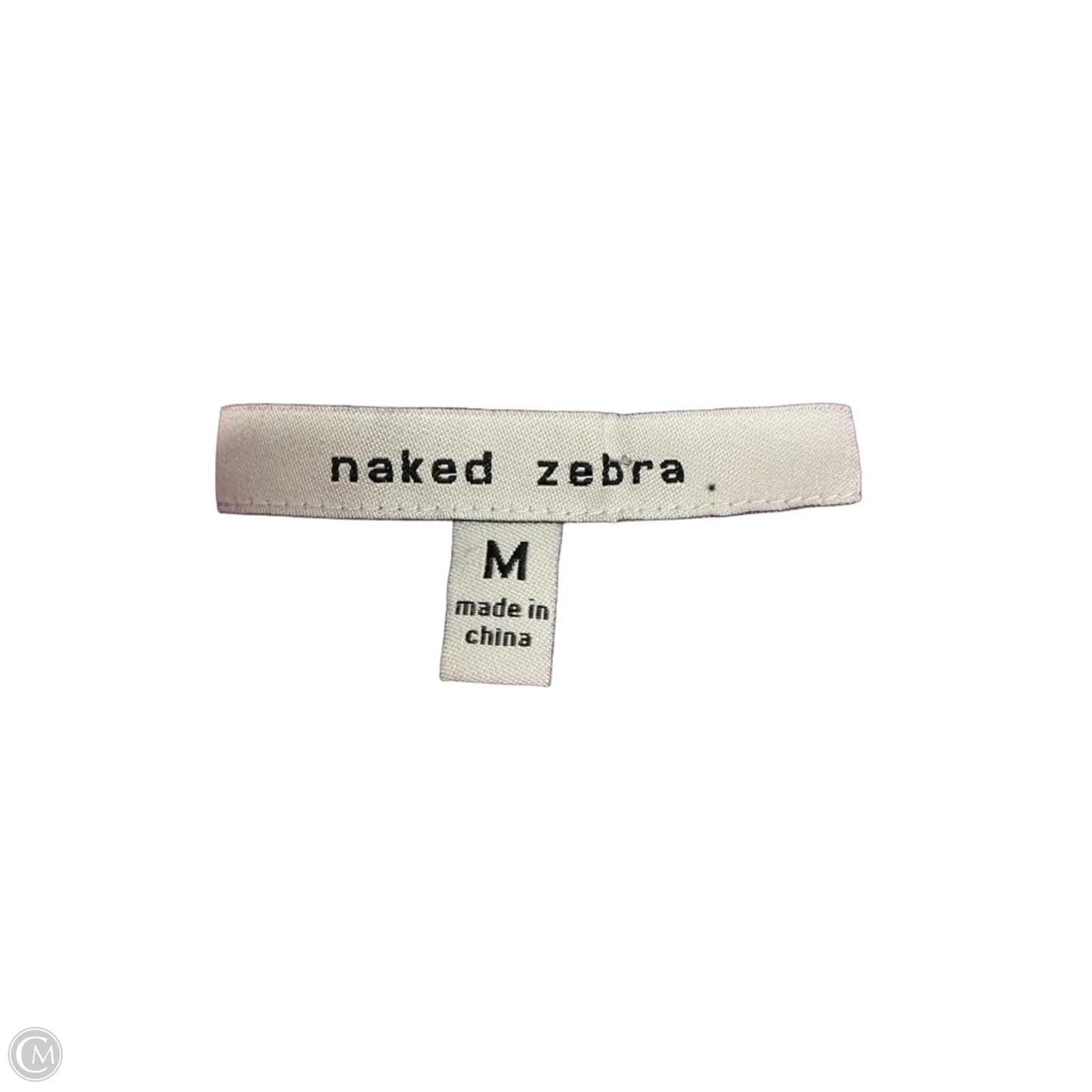 Top Sleeveless By Naked Zebra In Pink, Size: M