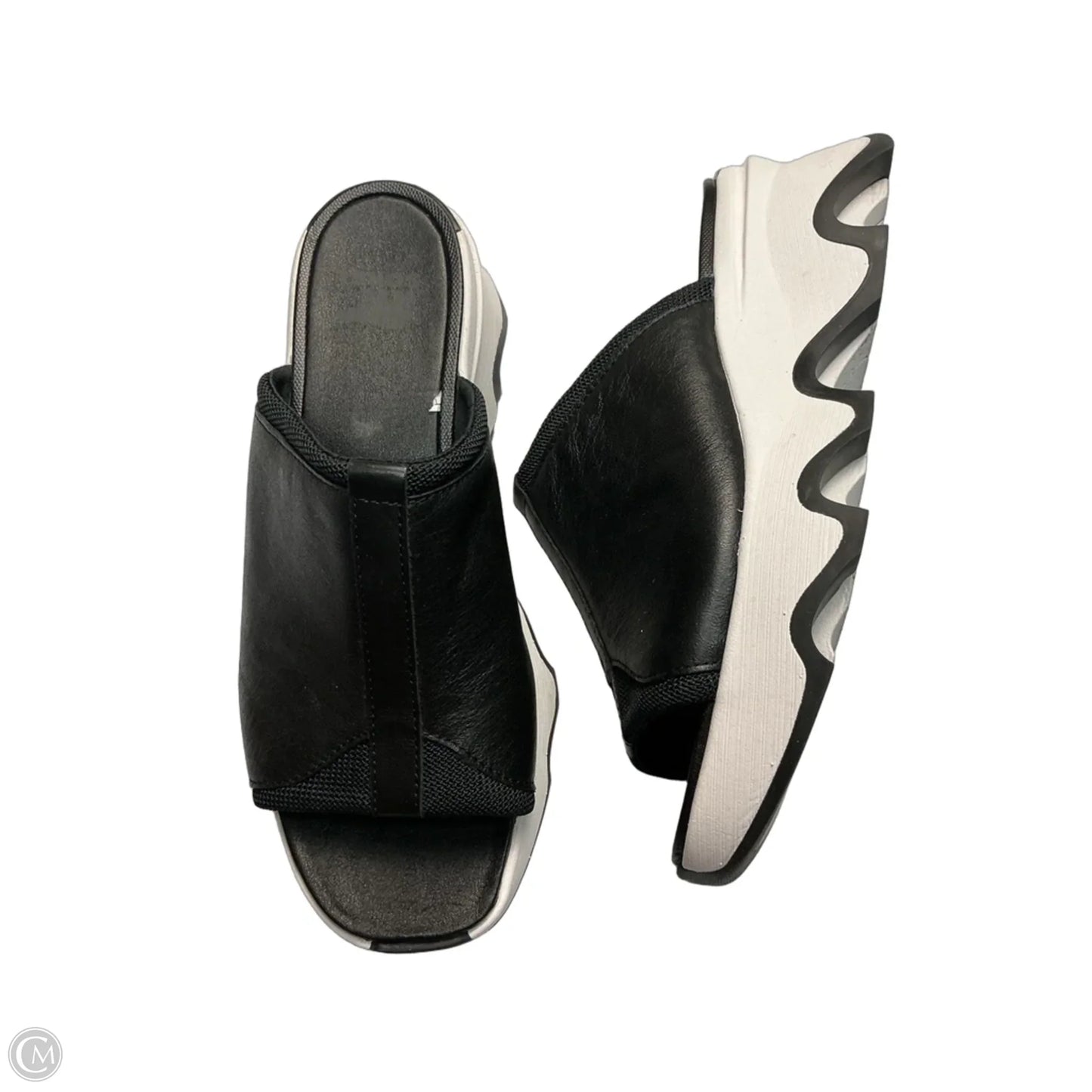 Sandals Heels Block By Sorel In Black, Size: 8.5