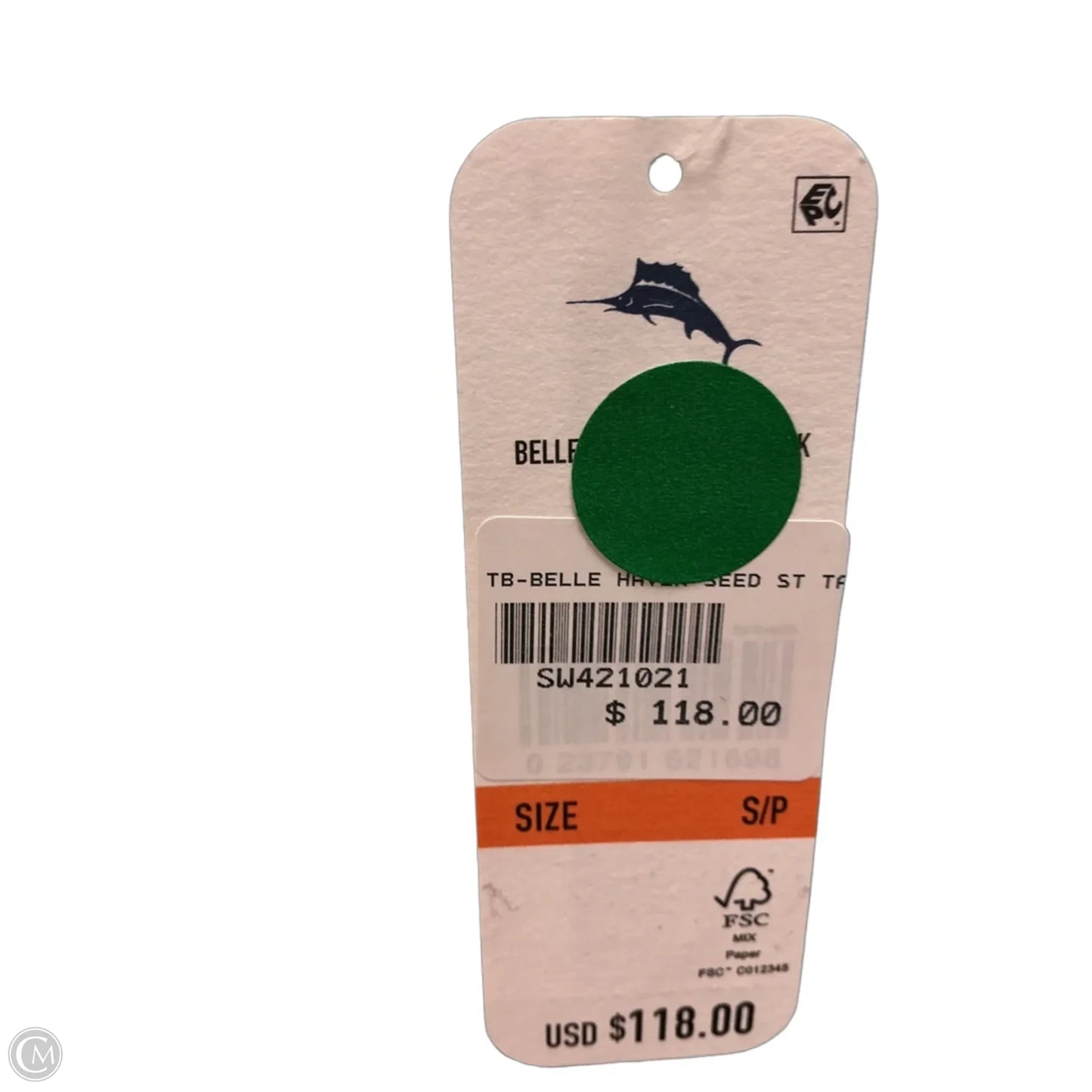 Sweater Short Sleeve By Tommy Bahama In Green, Size: S