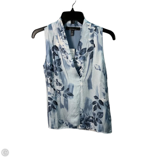 Top Sleeveless By White House Black Market In Blue, Size: Xxs