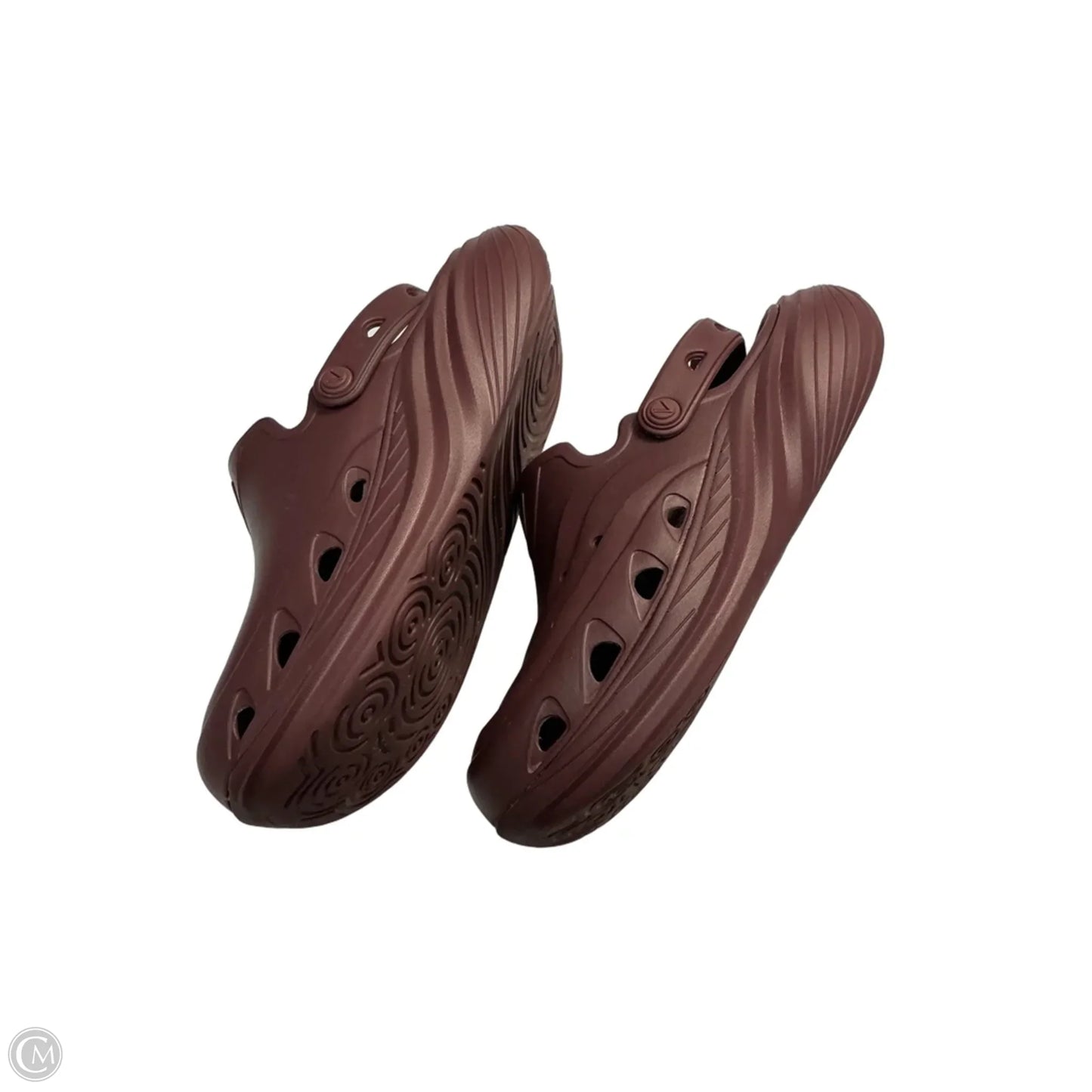 Shoes Flats By Vionic In Maroon, Size: 9