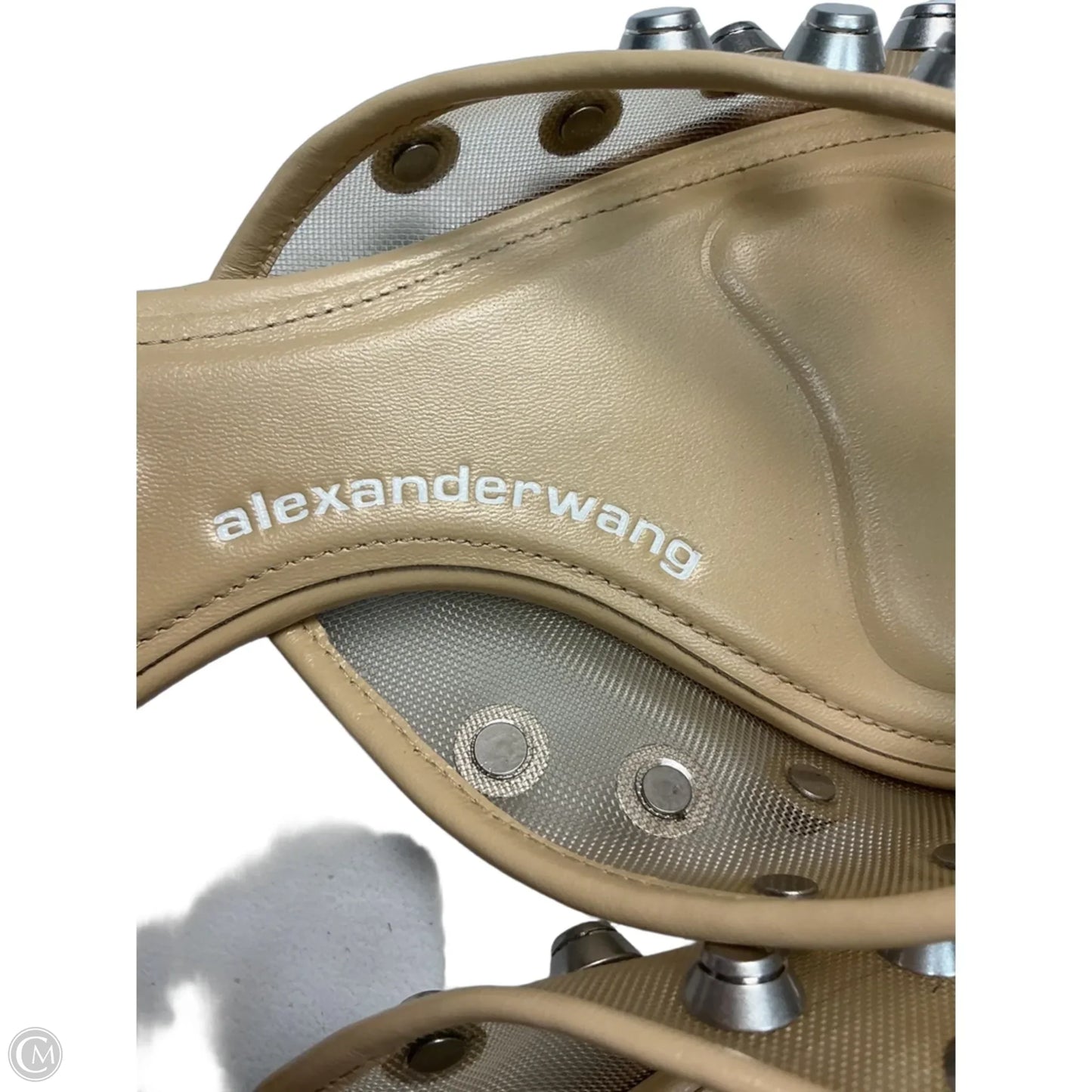 Shoes Luxury Designer By Alexander Wang In Cream, Size: 11