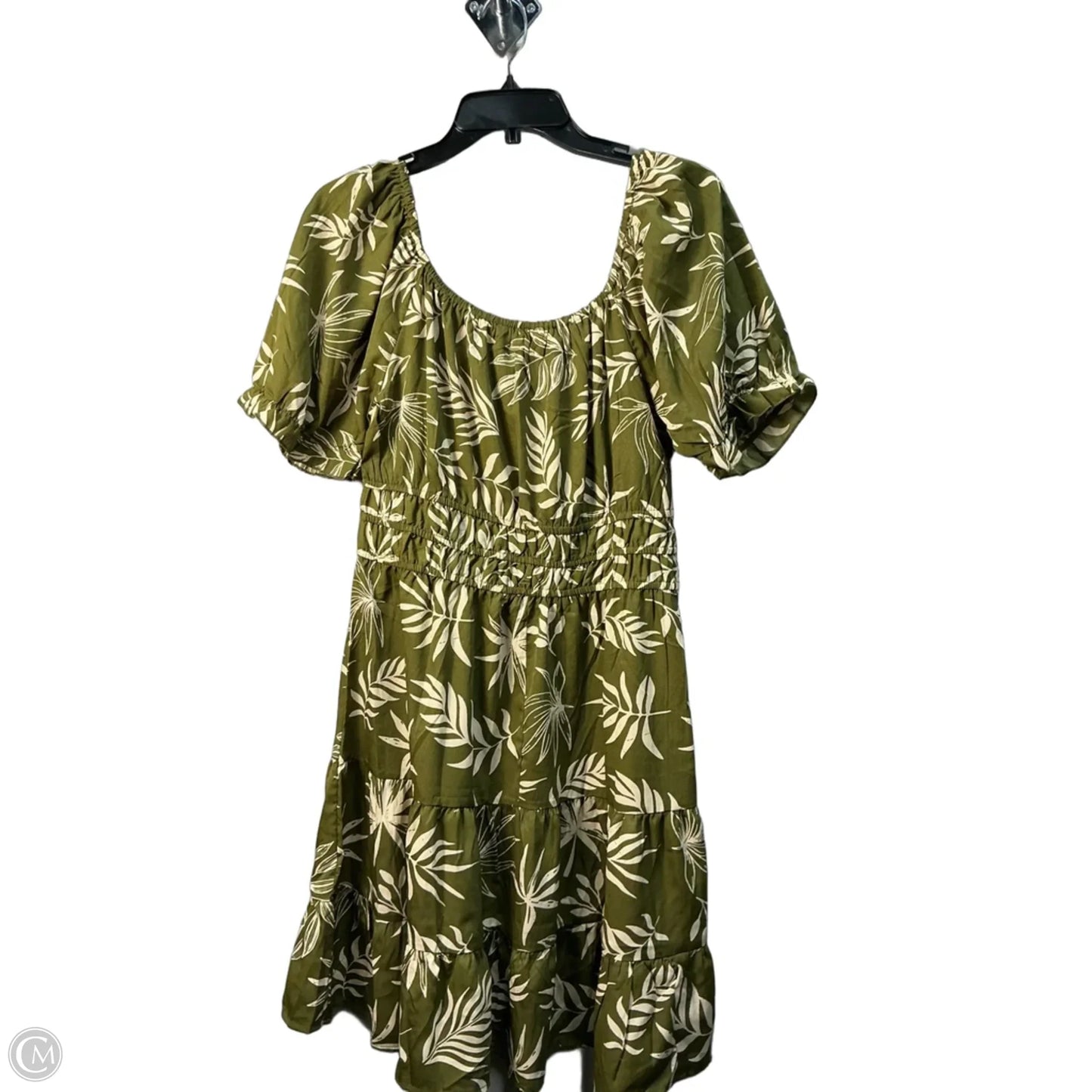 Dress Casual Midi By Blush In Green, Size: Xl