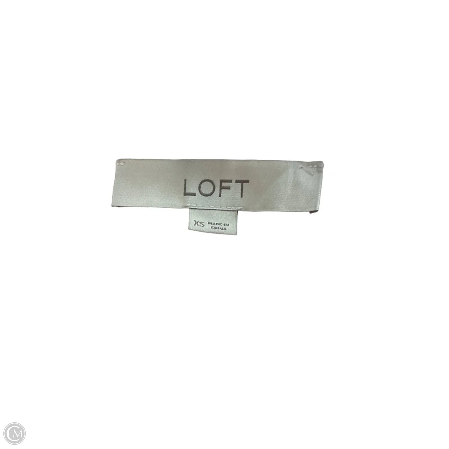 Top Long Sleeve By Loft In White, Size: Xs