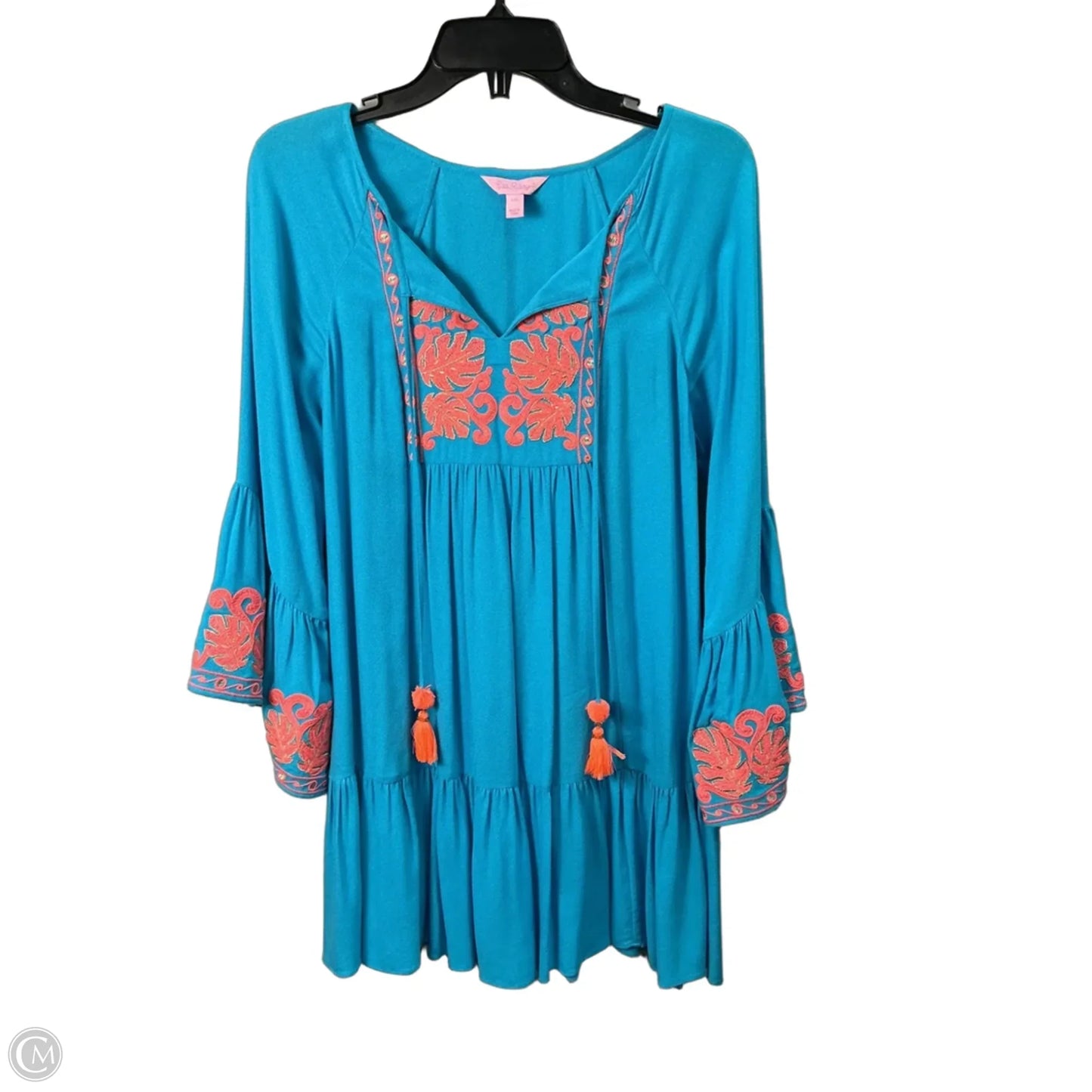 Dress Designer By Lilly Pulitzer In Blue, Size: Xxs