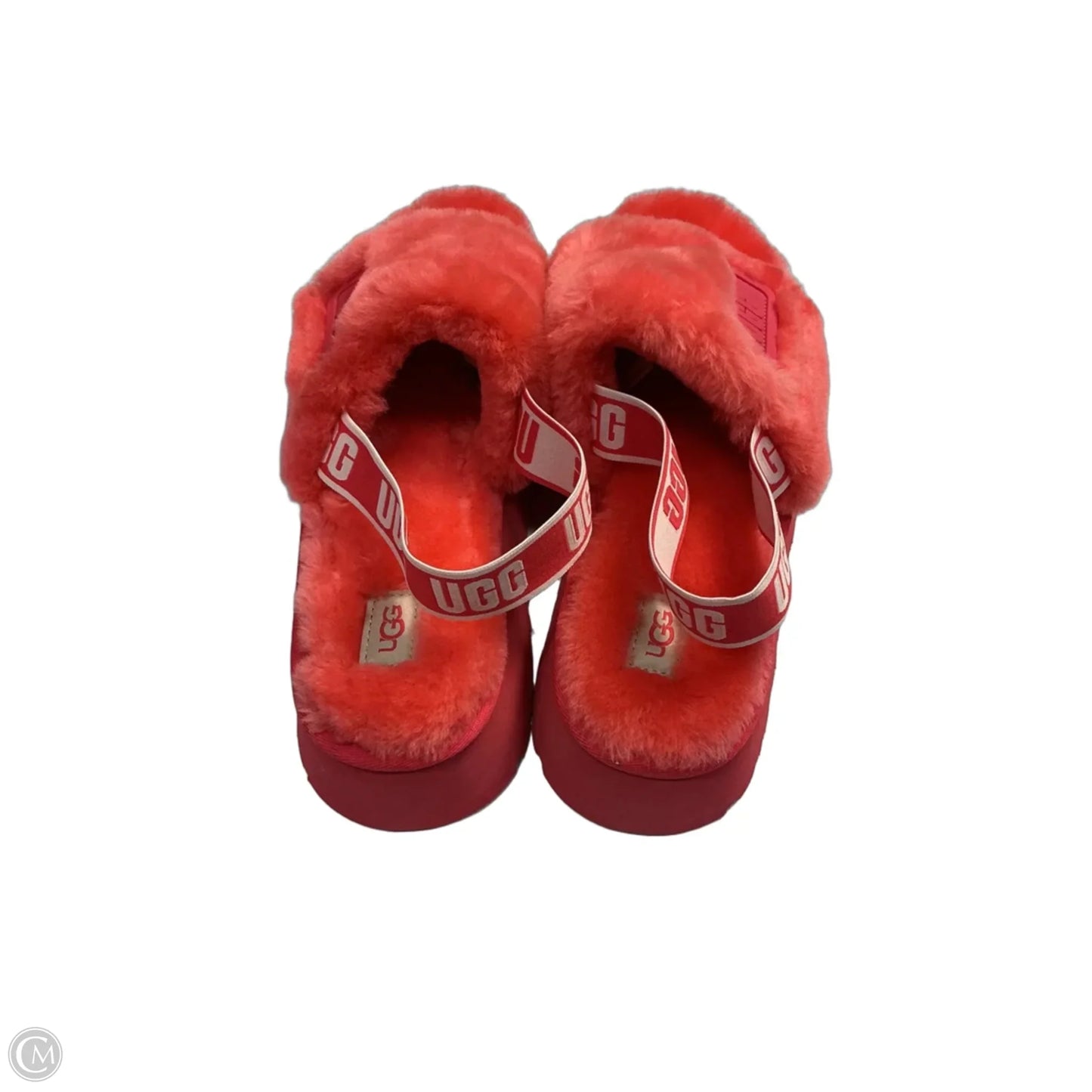 Sandals Designer By Ugg In Pink, Size: 11