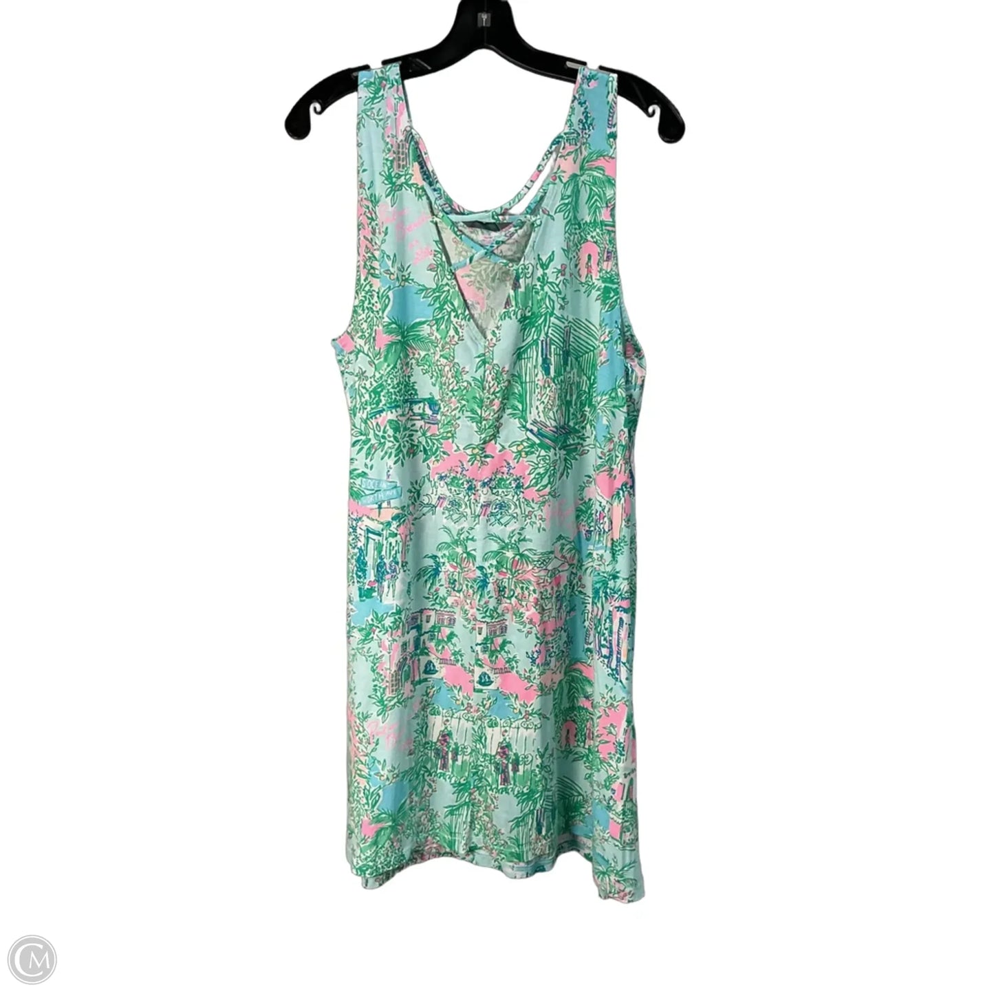 Dress Designer By Lilly Pulitzer In Green, Size: Xxl
