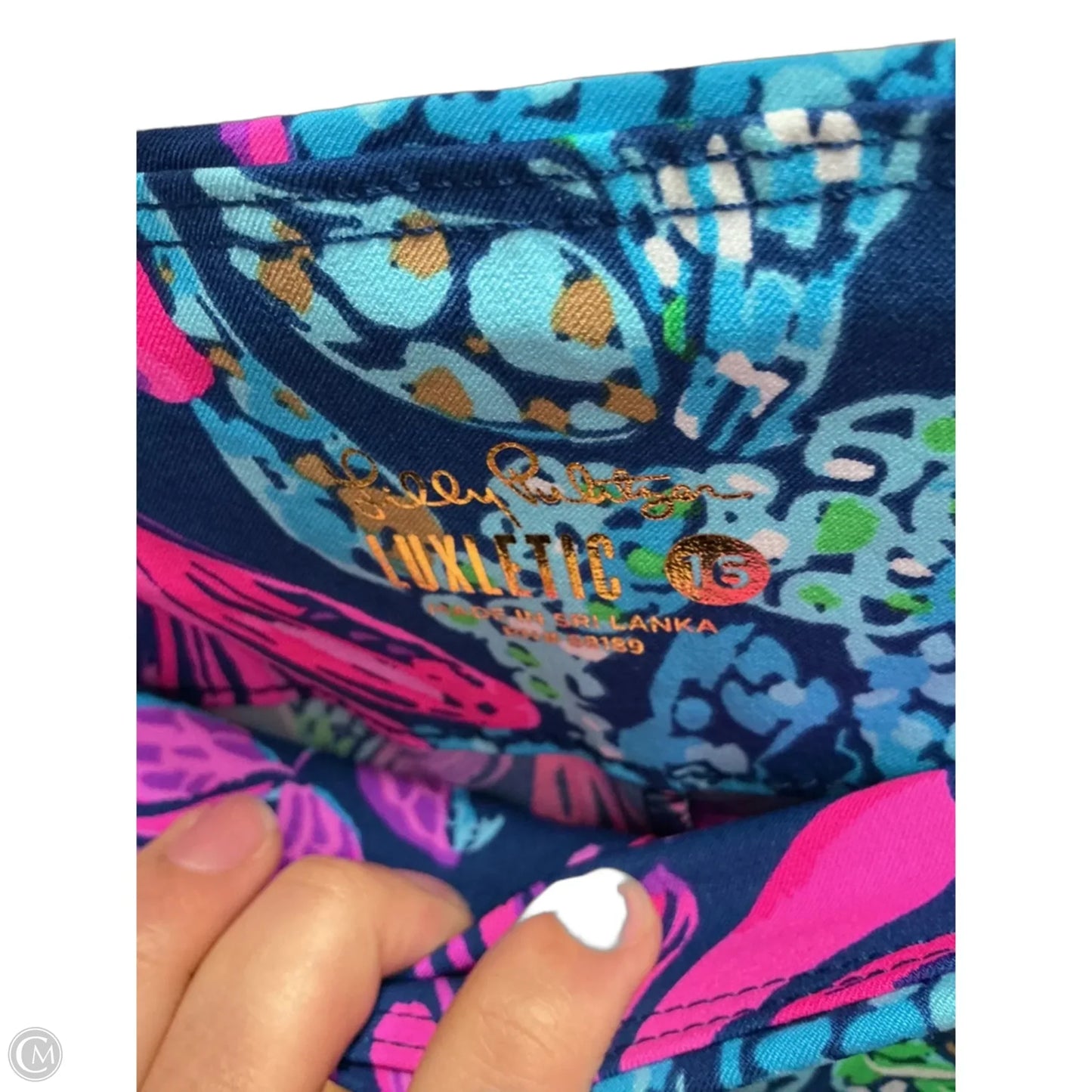 Pants Designer By Lilly Pulitzer In Navy, Size: 16