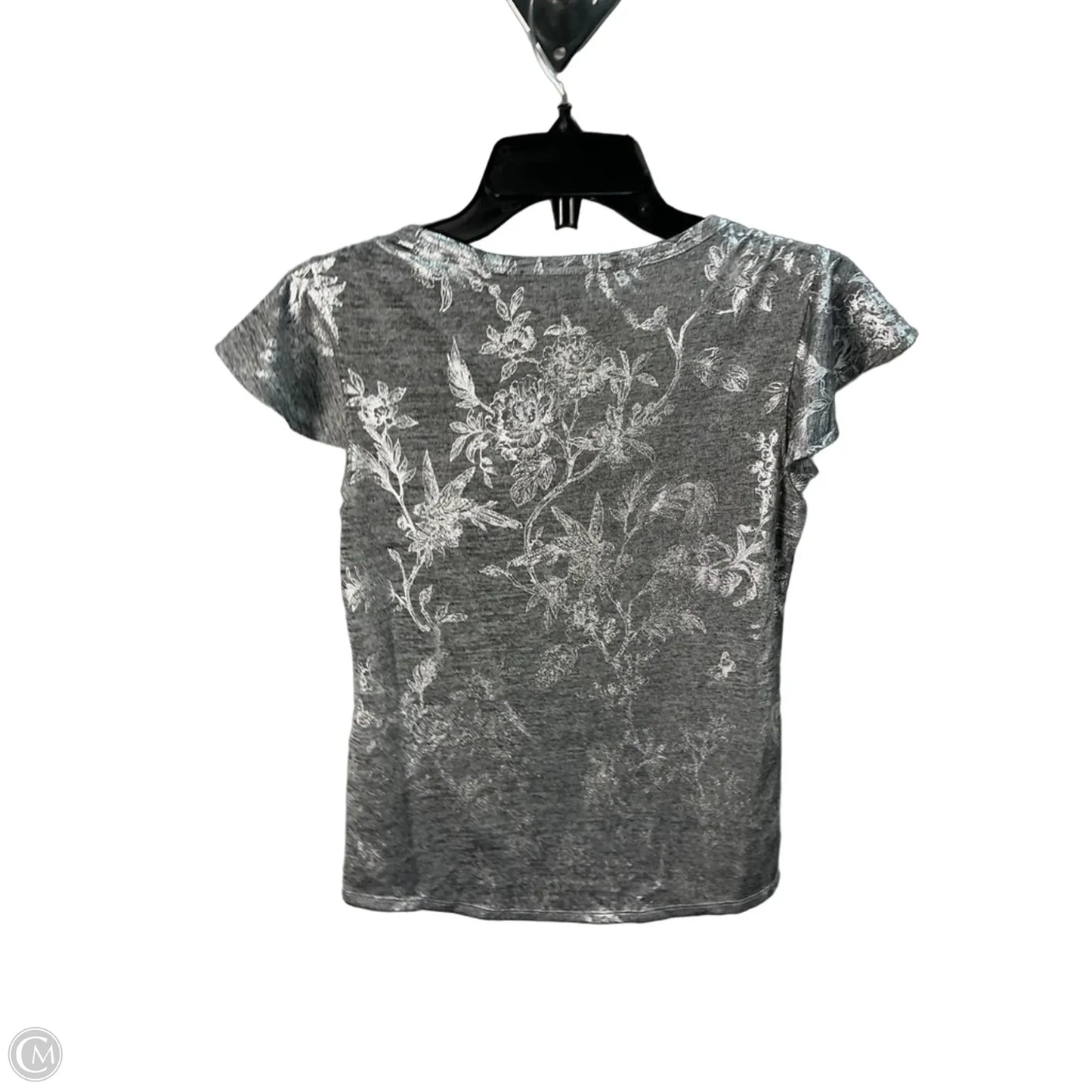 Top Sleeveless By White House Black Market In Silver, Size: Xs