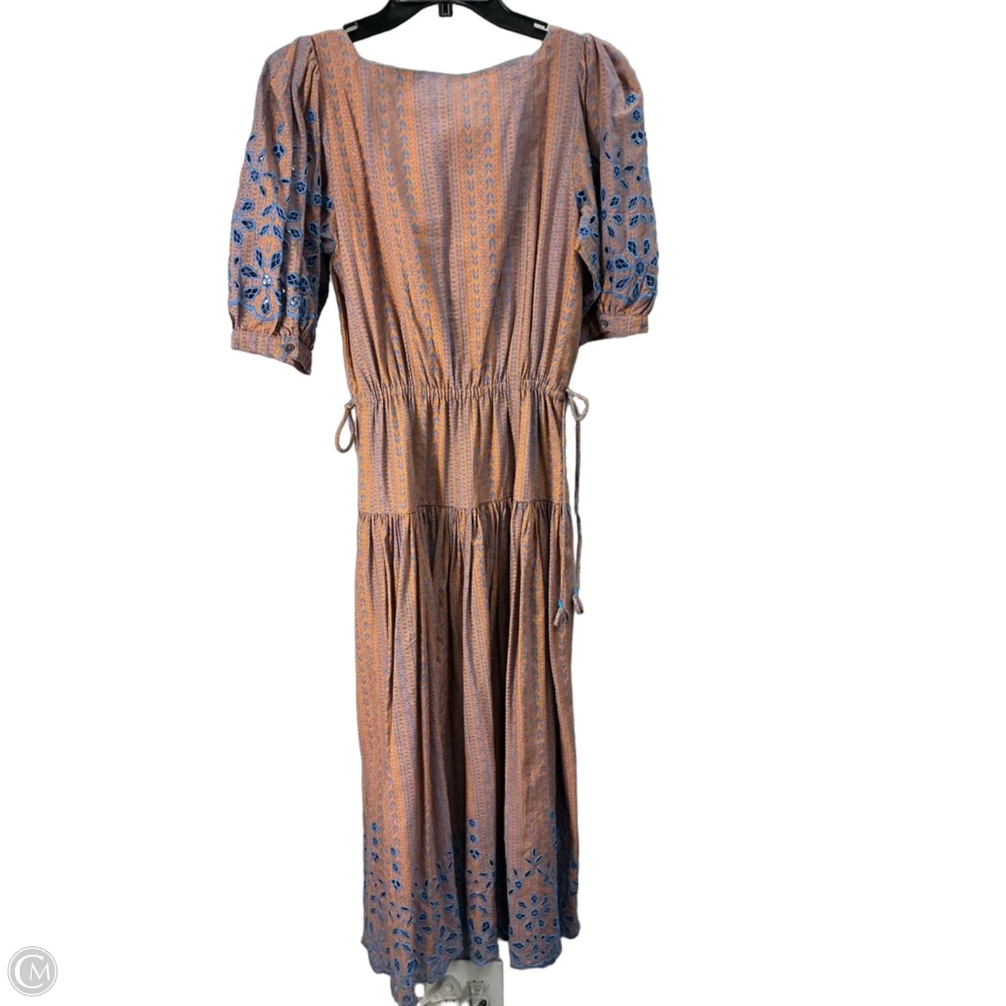 Dress Casual Maxi By Joie In Blue & Orange, Size: S