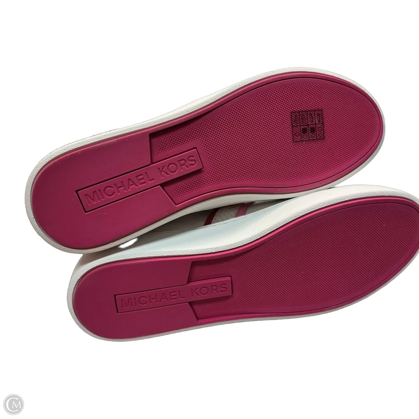 Shoes Sneakers By Michael By Michael Kors In Pink & White, Size: 11