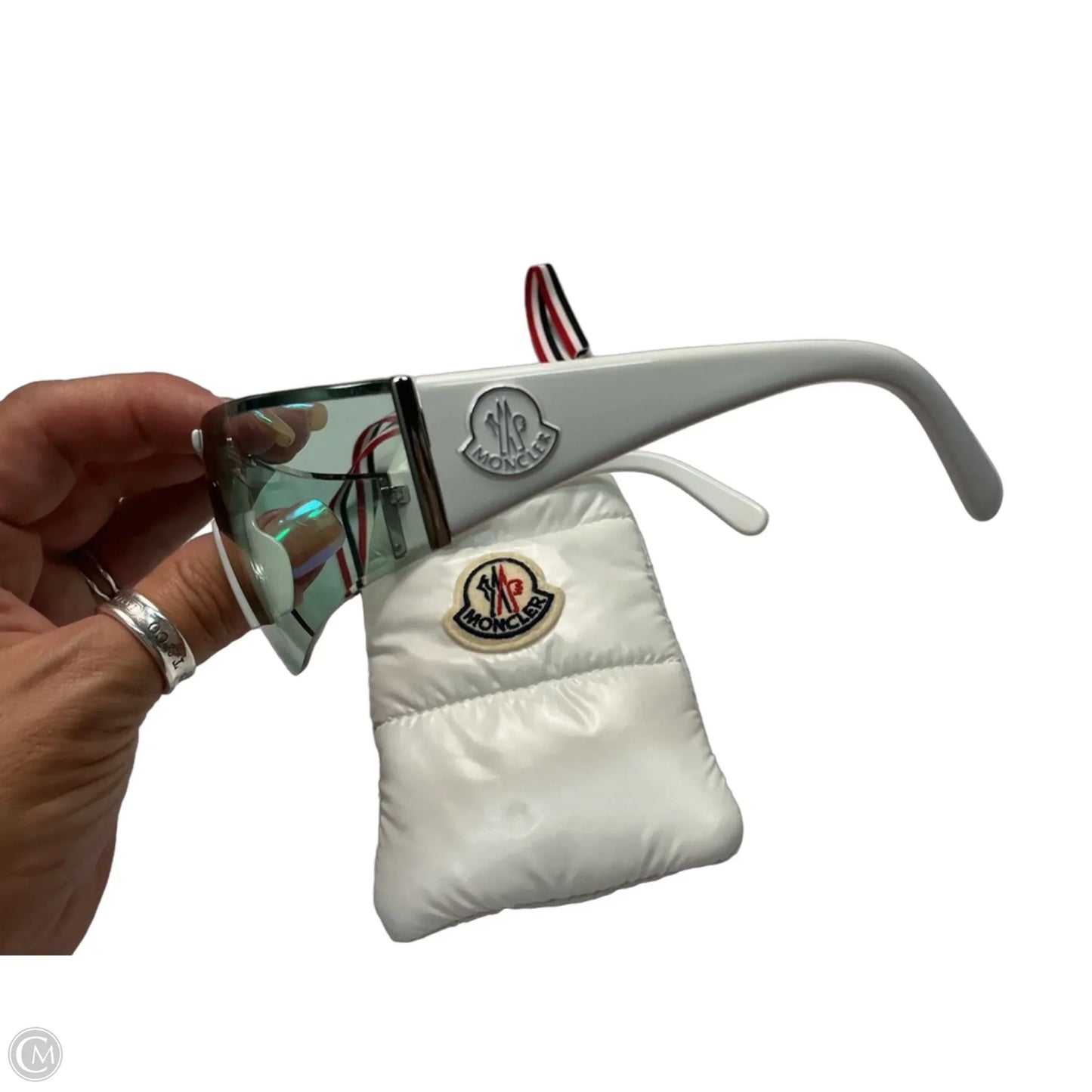 Sunglasses Luxury Designer By Moncler, Size: