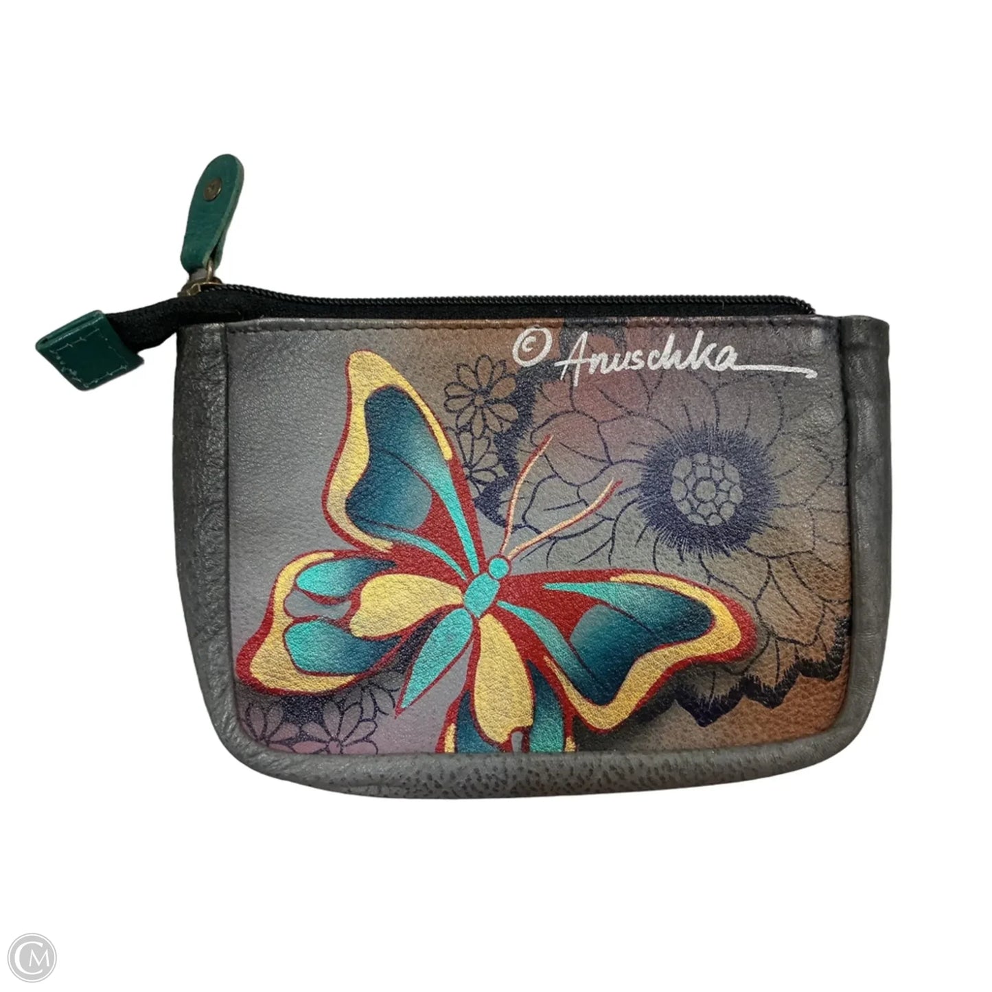 Coin Purse By Anuschka, Size: Medium