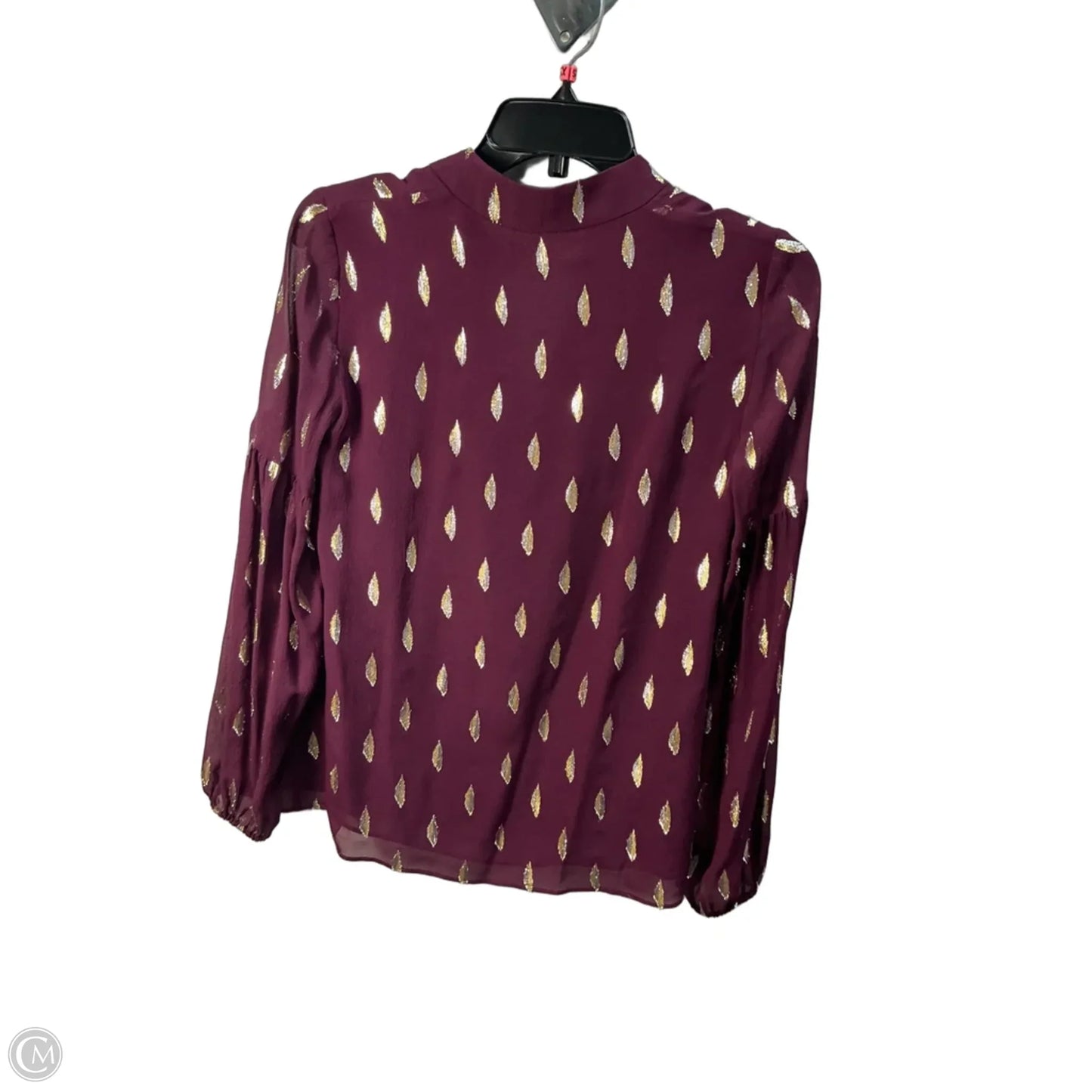 Top Long Sleeve Designer By Lilly Pulitzer In Red, Size: S