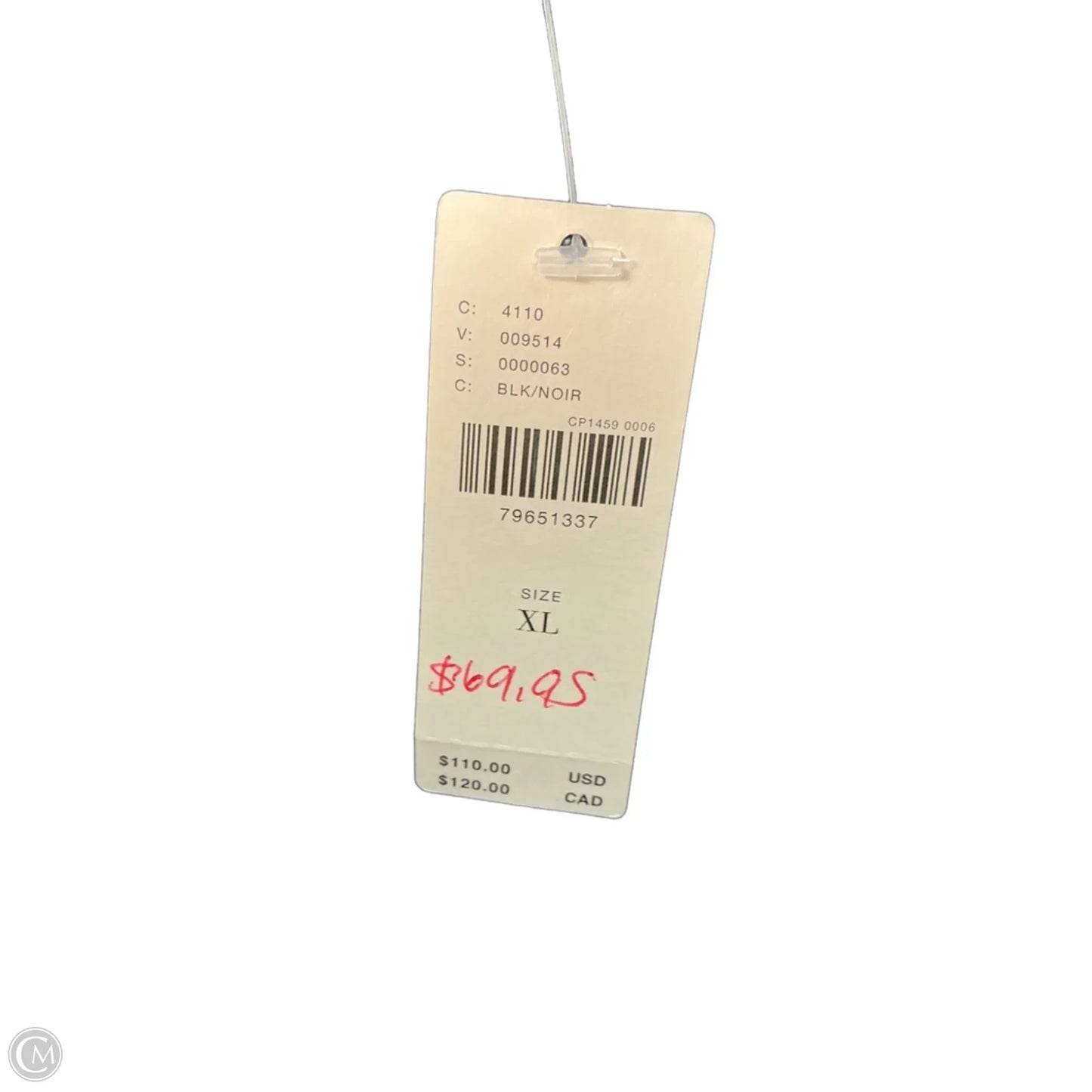 Top Sleeveless By Pilcro In Black, Size: Xl