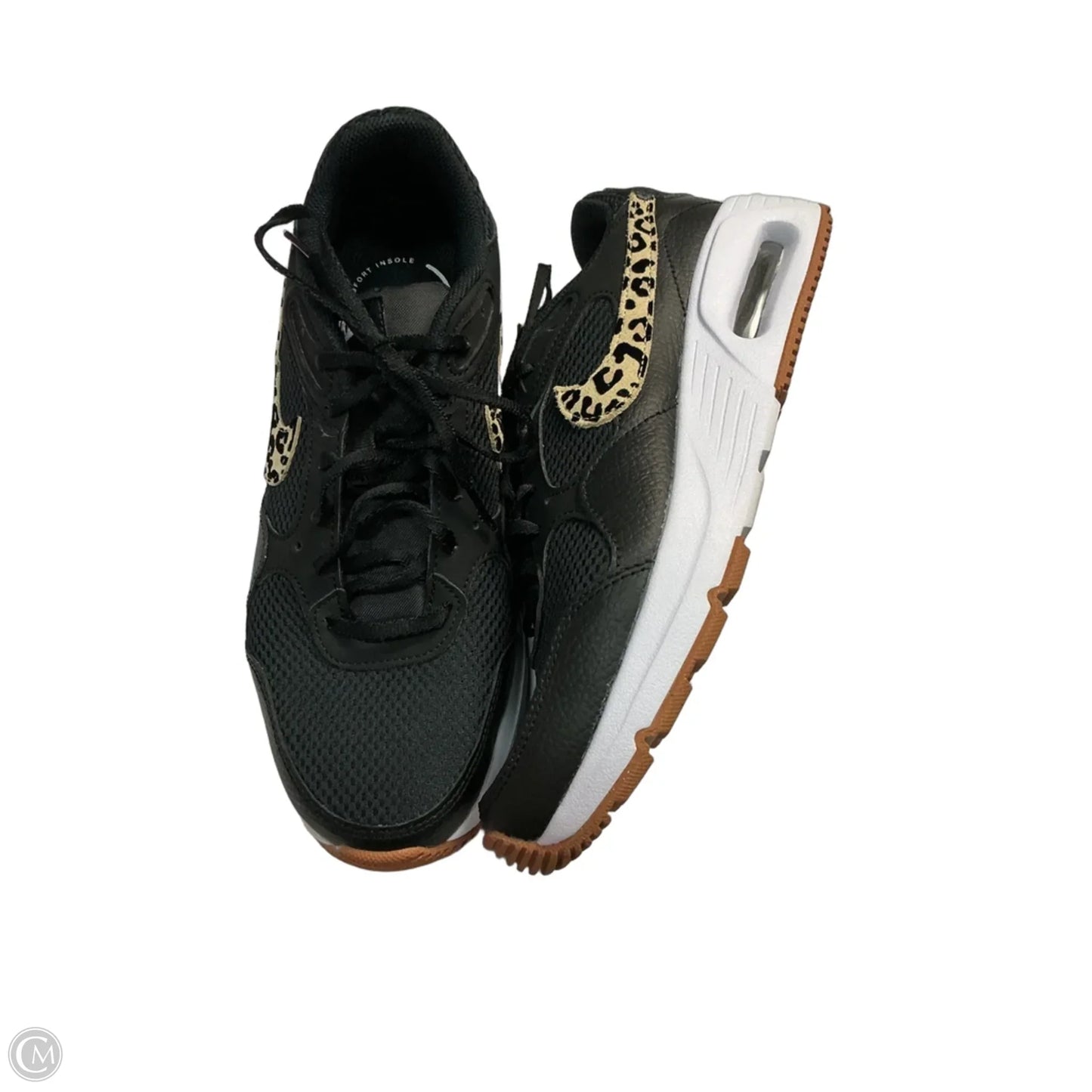 Shoes Athletic By Nike In Black, Size: 8