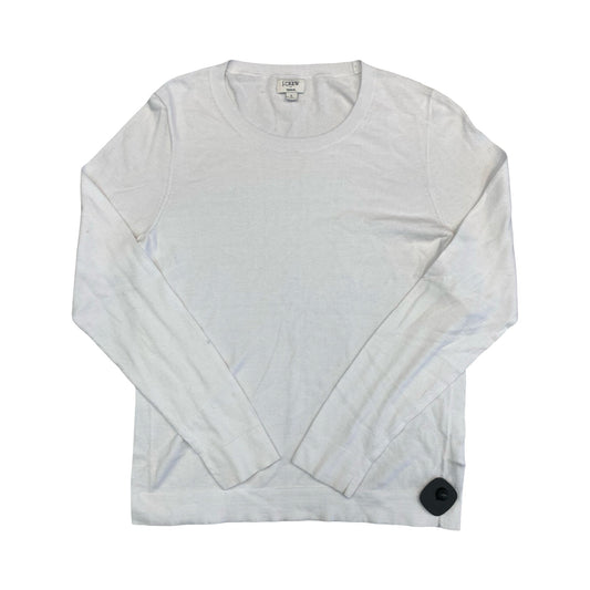 Sweater By J. Crew In White, Size:L
