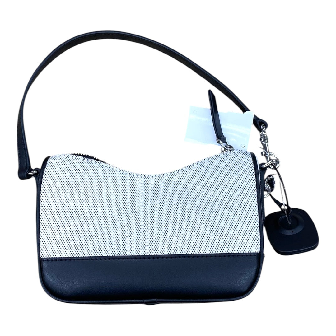 Handbag Luxury Designer By Marc Jacobs In Black & Grey, Size:Small