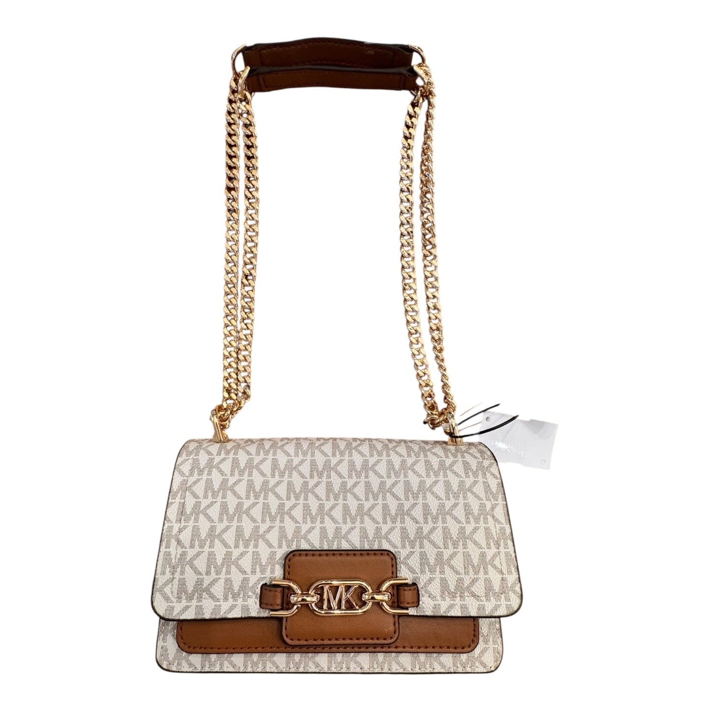 Handbag Designer By Michael Kors In Brown, Size:Small