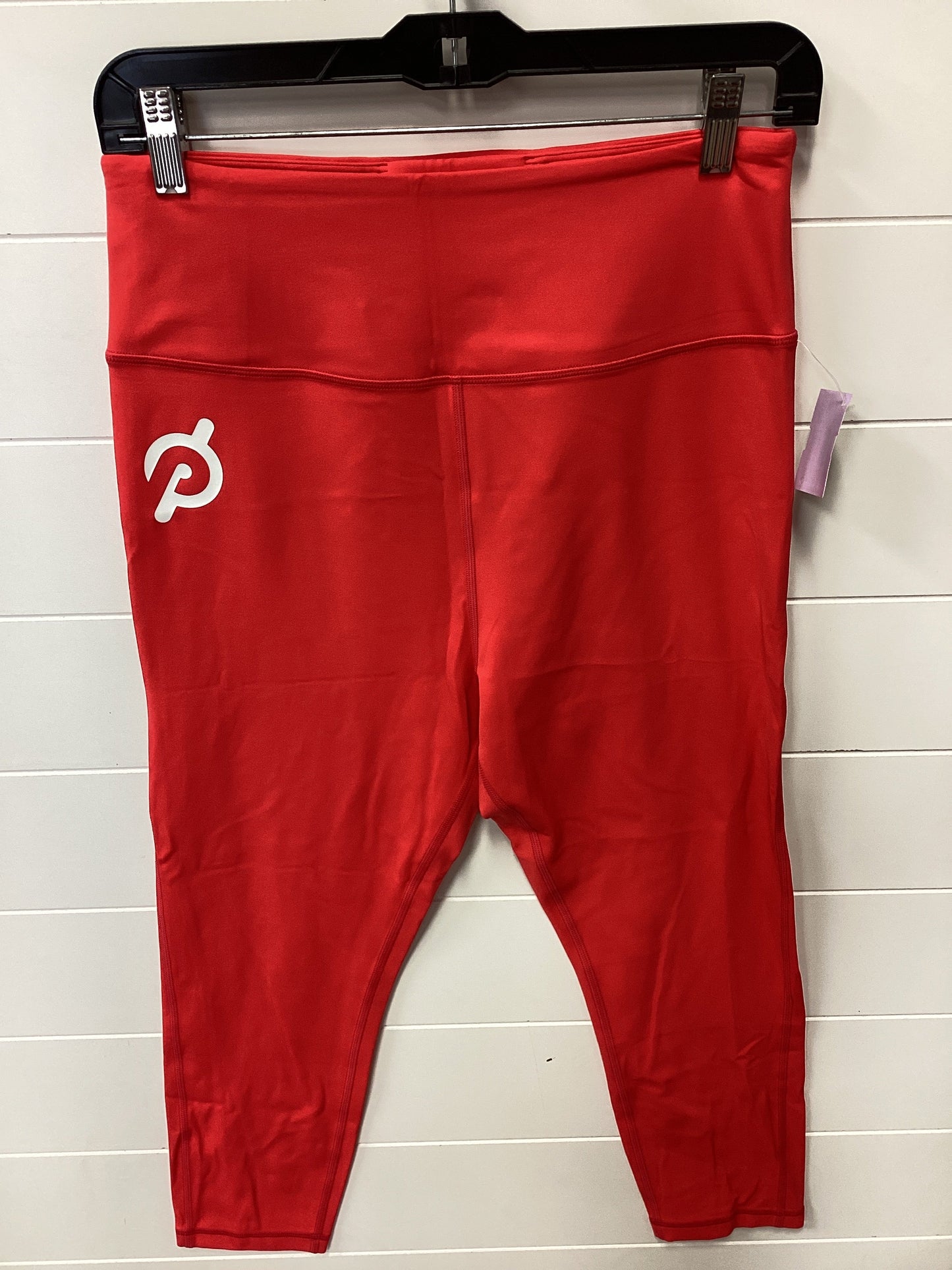 Athletic Leggings By Cmc In Red, Size:L