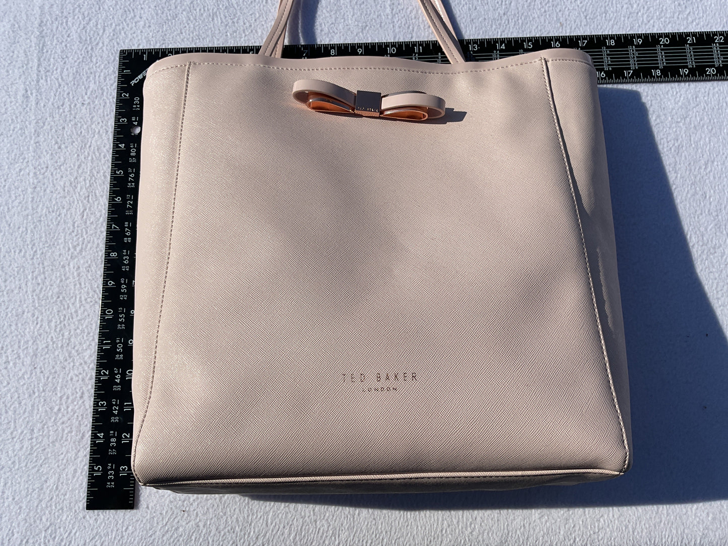 Handbag By Ted Baker In Pink, Size:Large